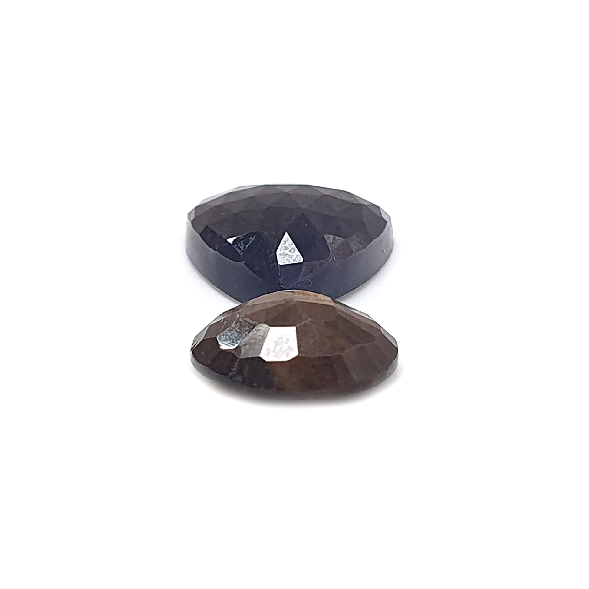 Flache Rückseite Multi Saphir