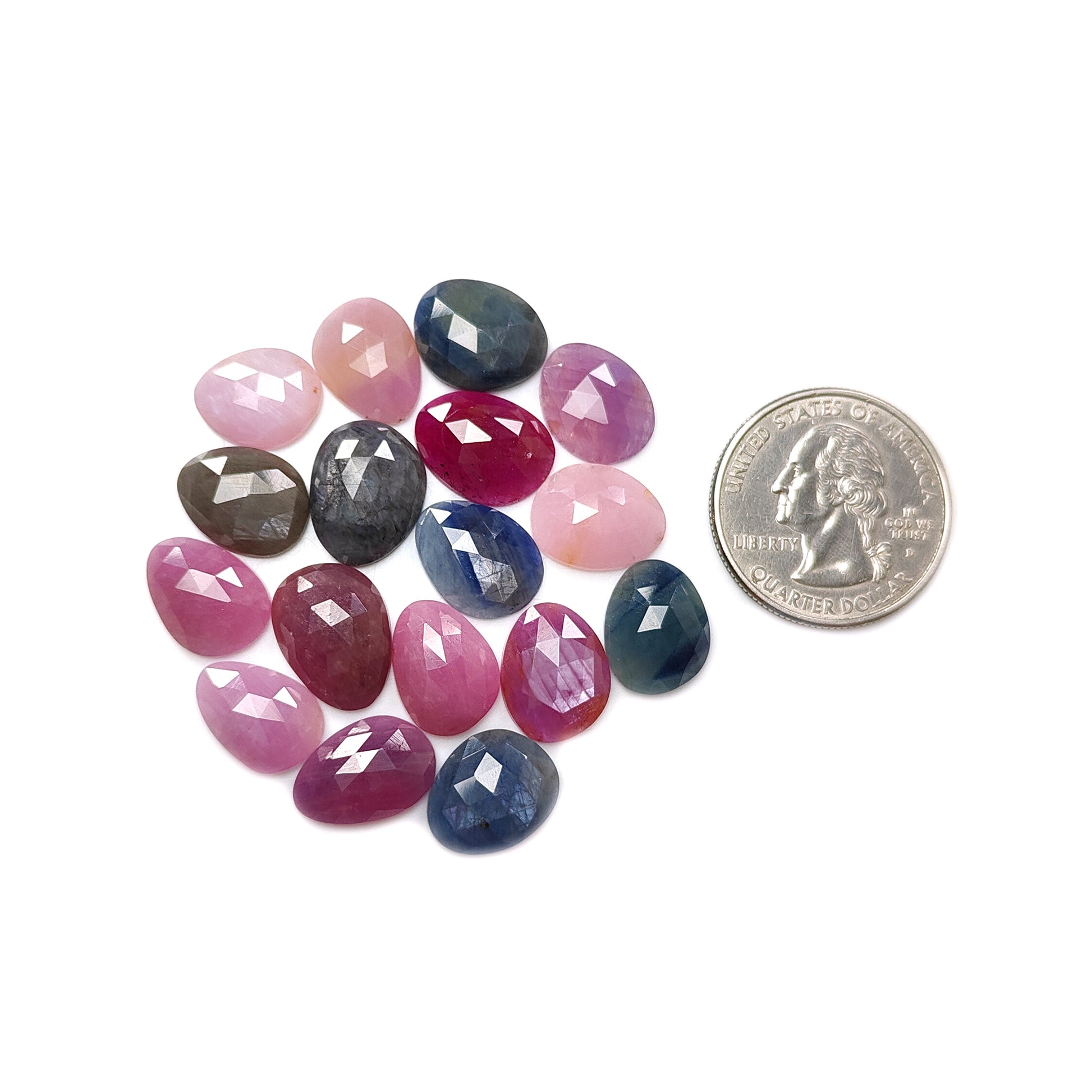 Pietra preziosa naturale multi zaffiro
