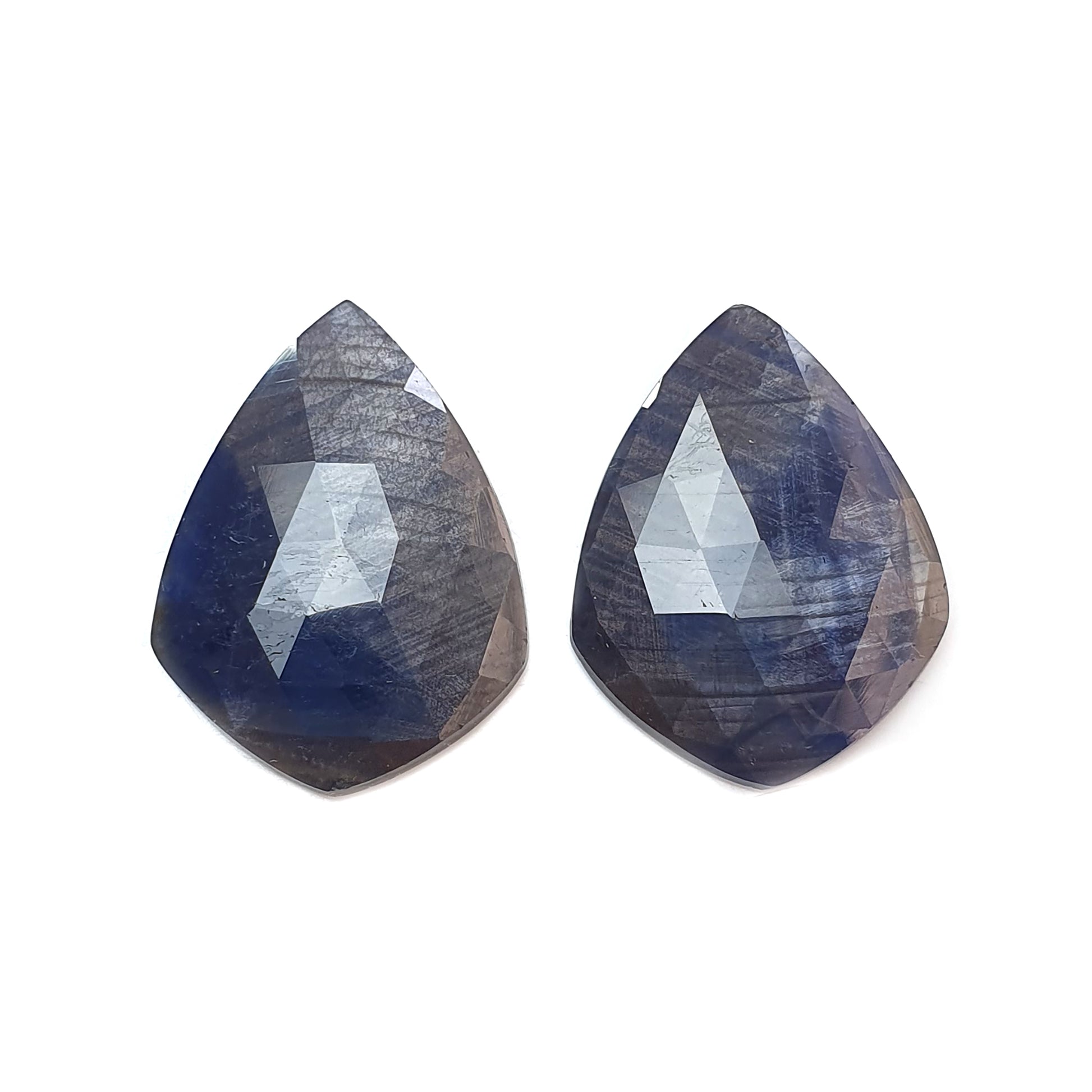 Pierre précieuse de saphir naturel