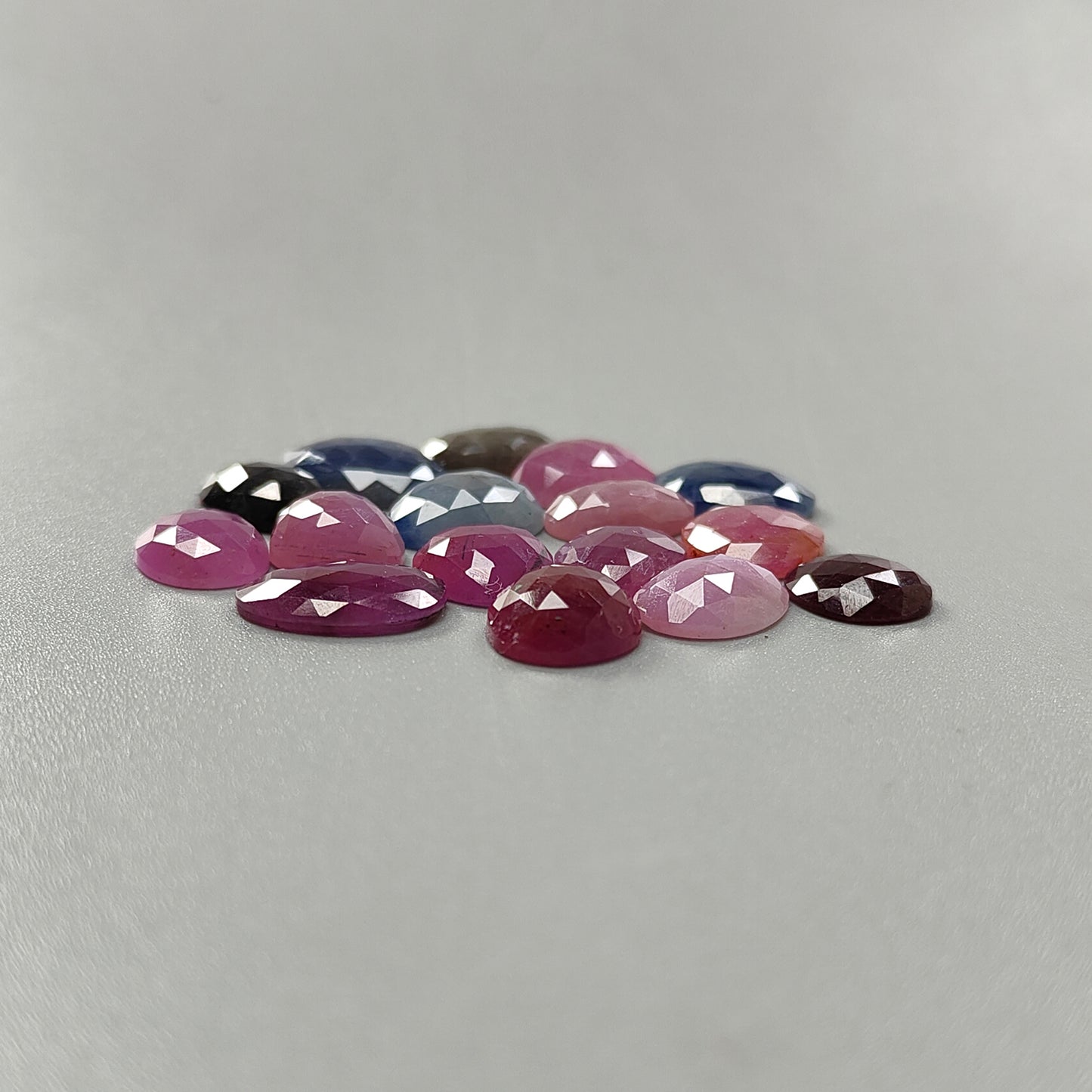 Flat Back Multi Sapphire