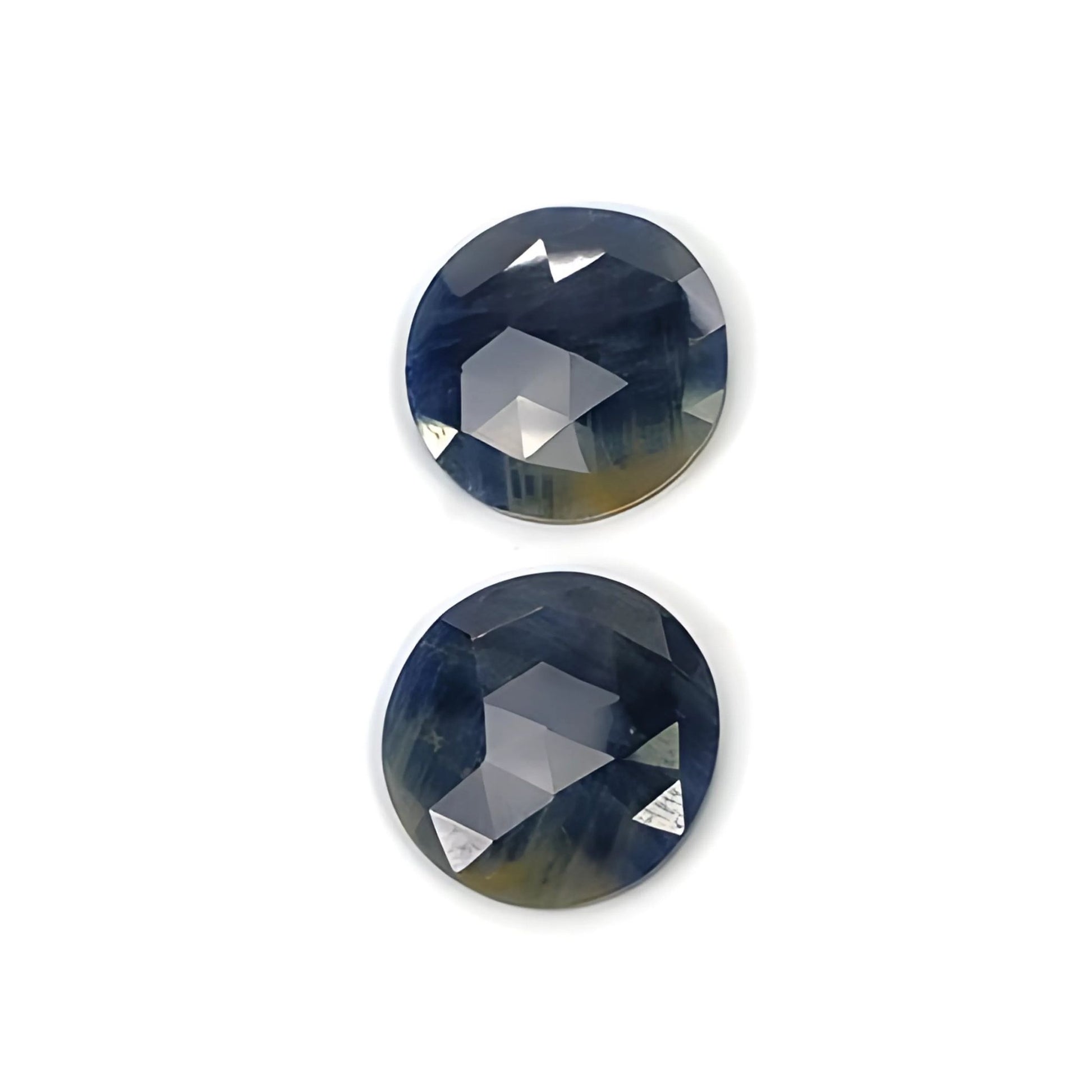 Multi Sapphire Rose Cut Slices
