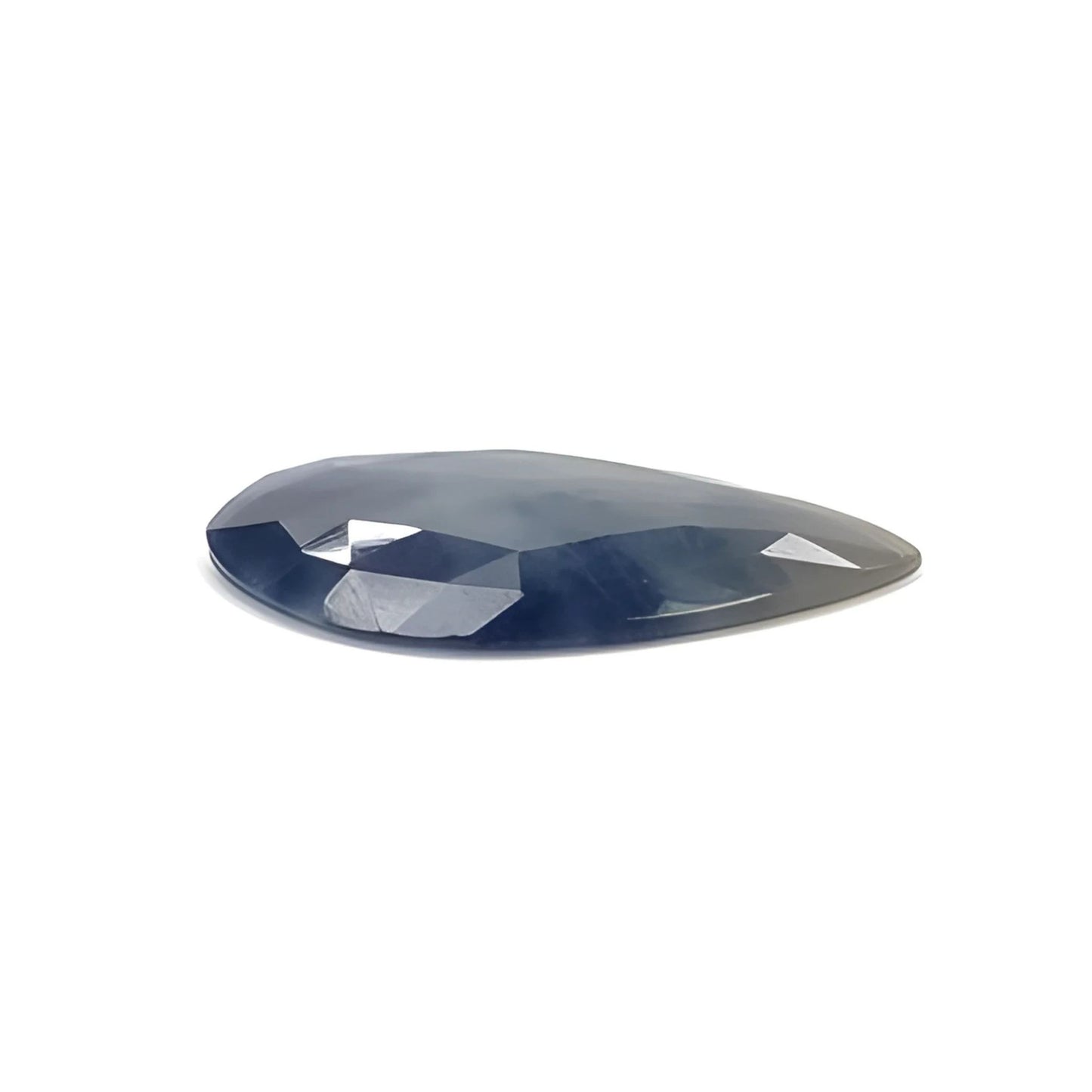 18.10cts Natural Untreated Multi Sapphire Gemstone Fancy Shape Rose Cut Slice