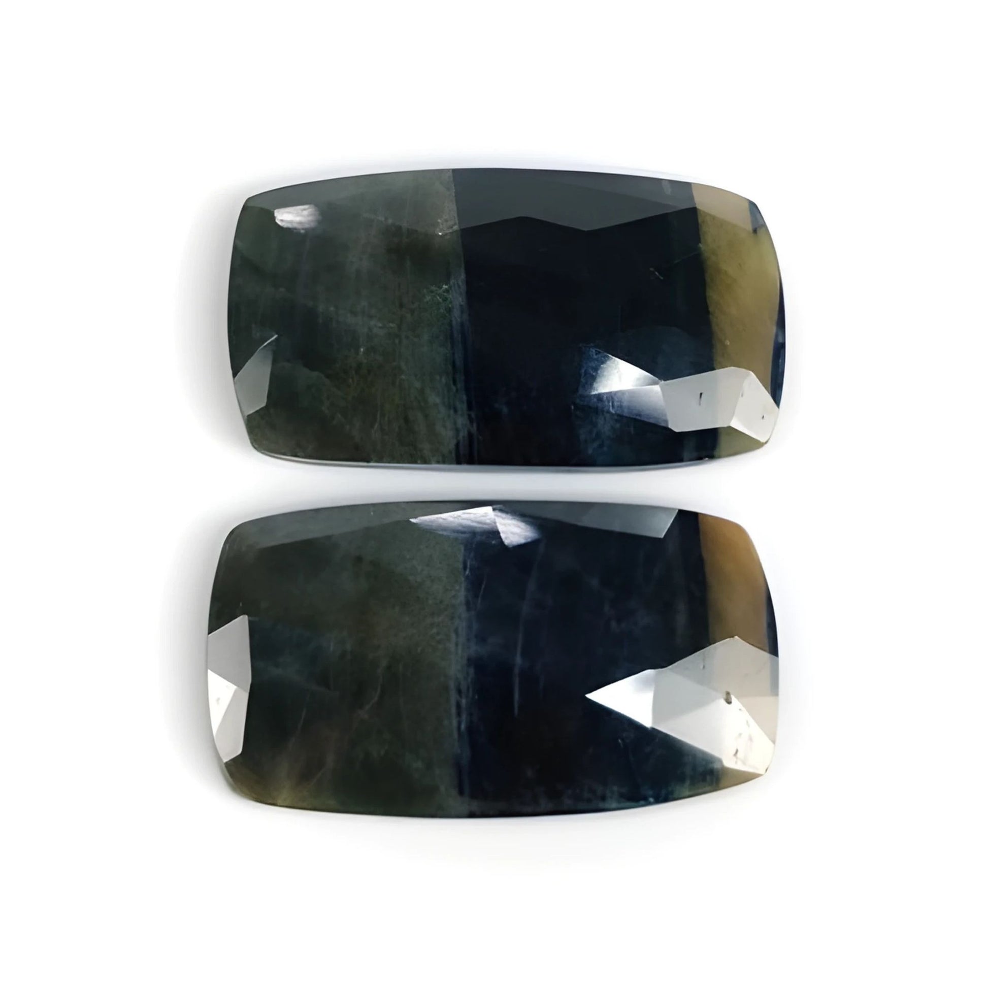 Multi Sapphire Rose Cut Slices