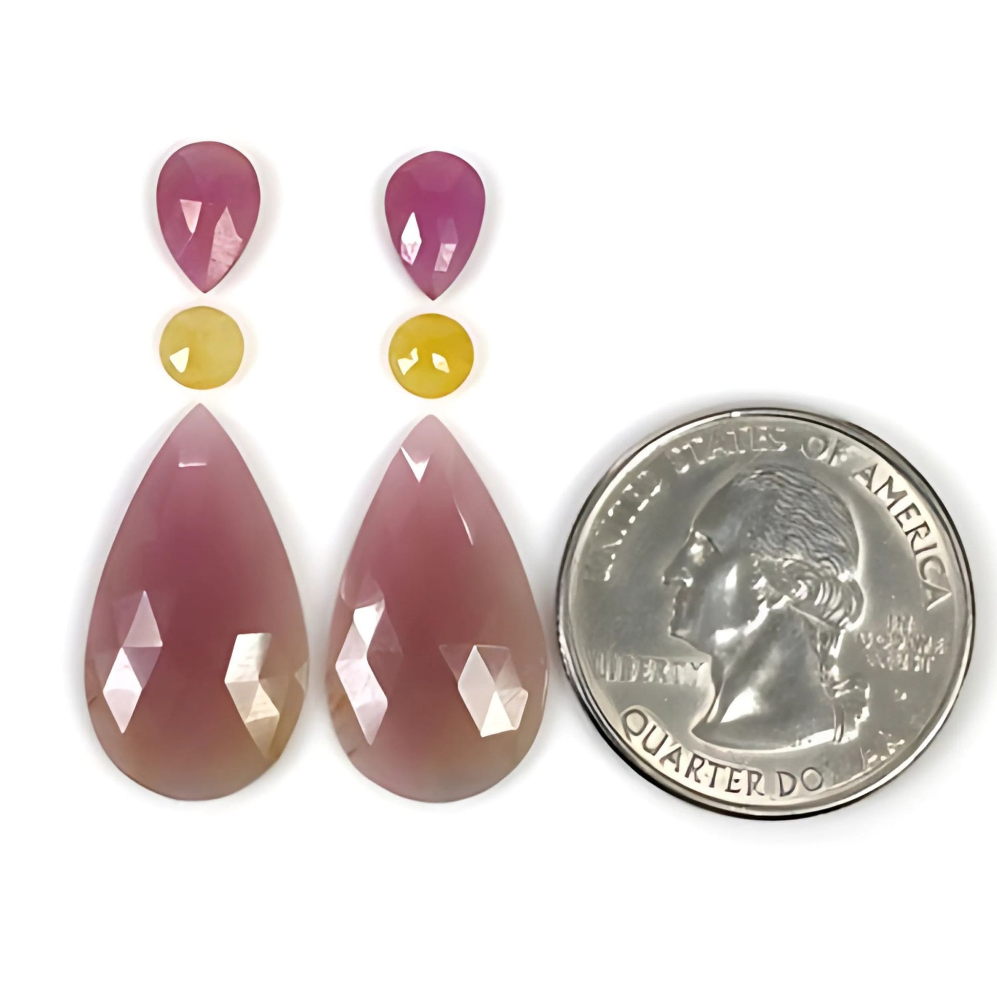 Faceted Multi Sapphire