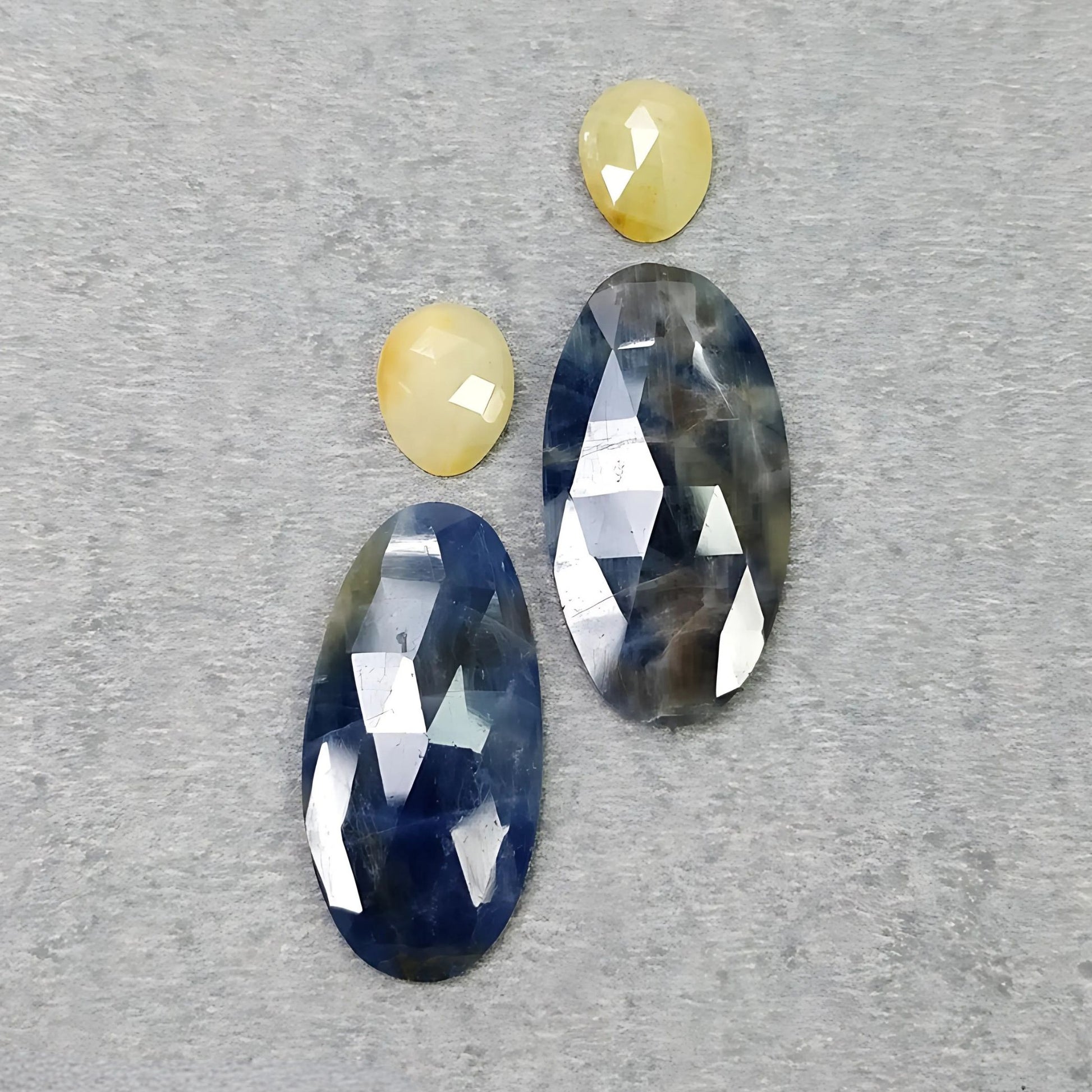 Faceted Multi Sapphire