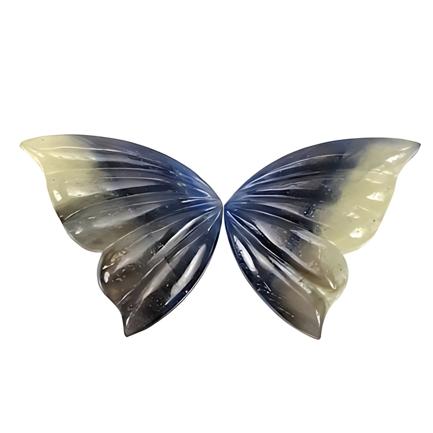 sapphire butterfly shape carving