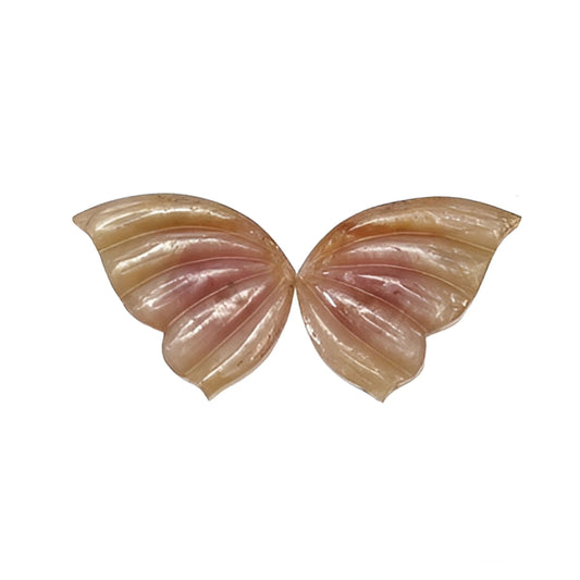 sapphire butterfly carving