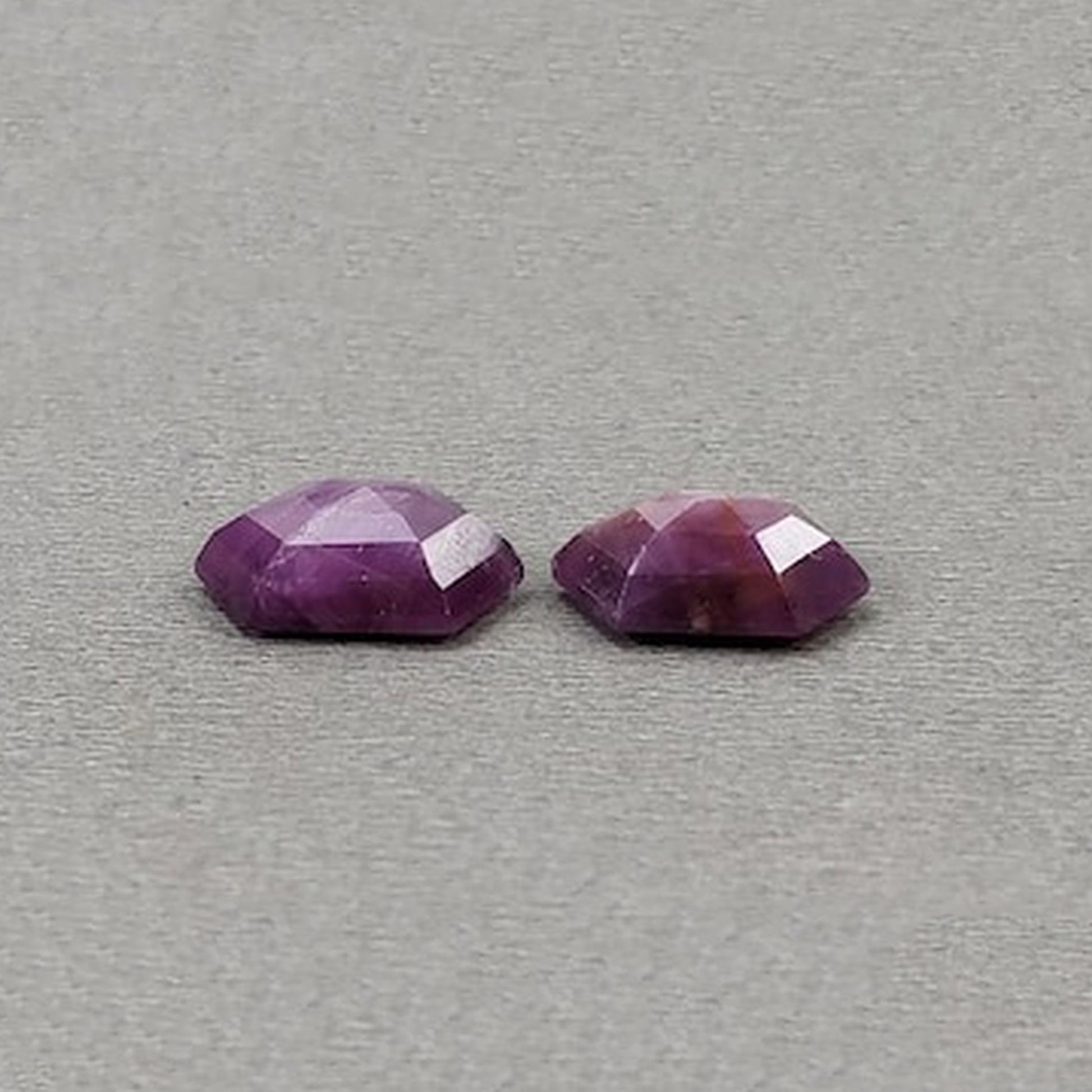 天然未经处理的宝石红宝石