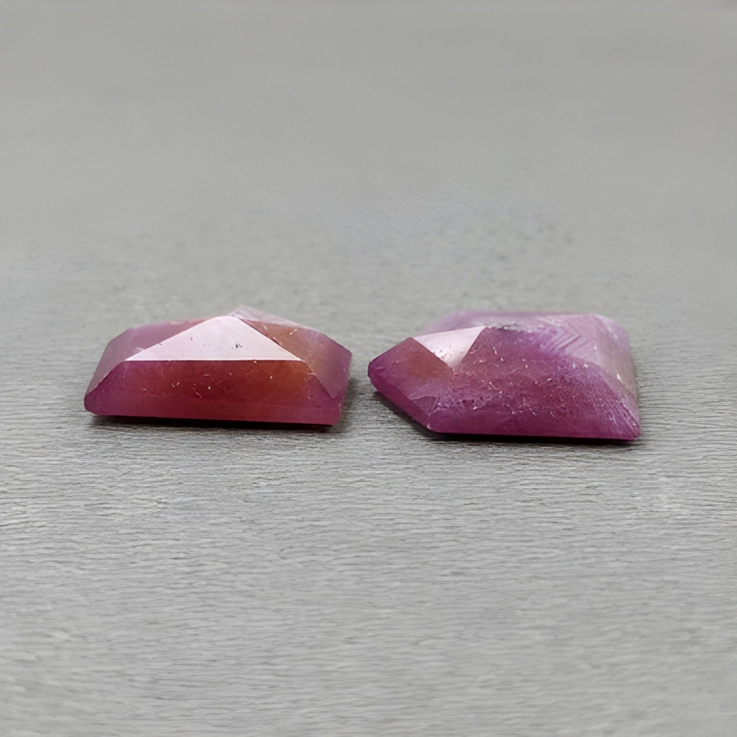 红宝石刻面切割宝石