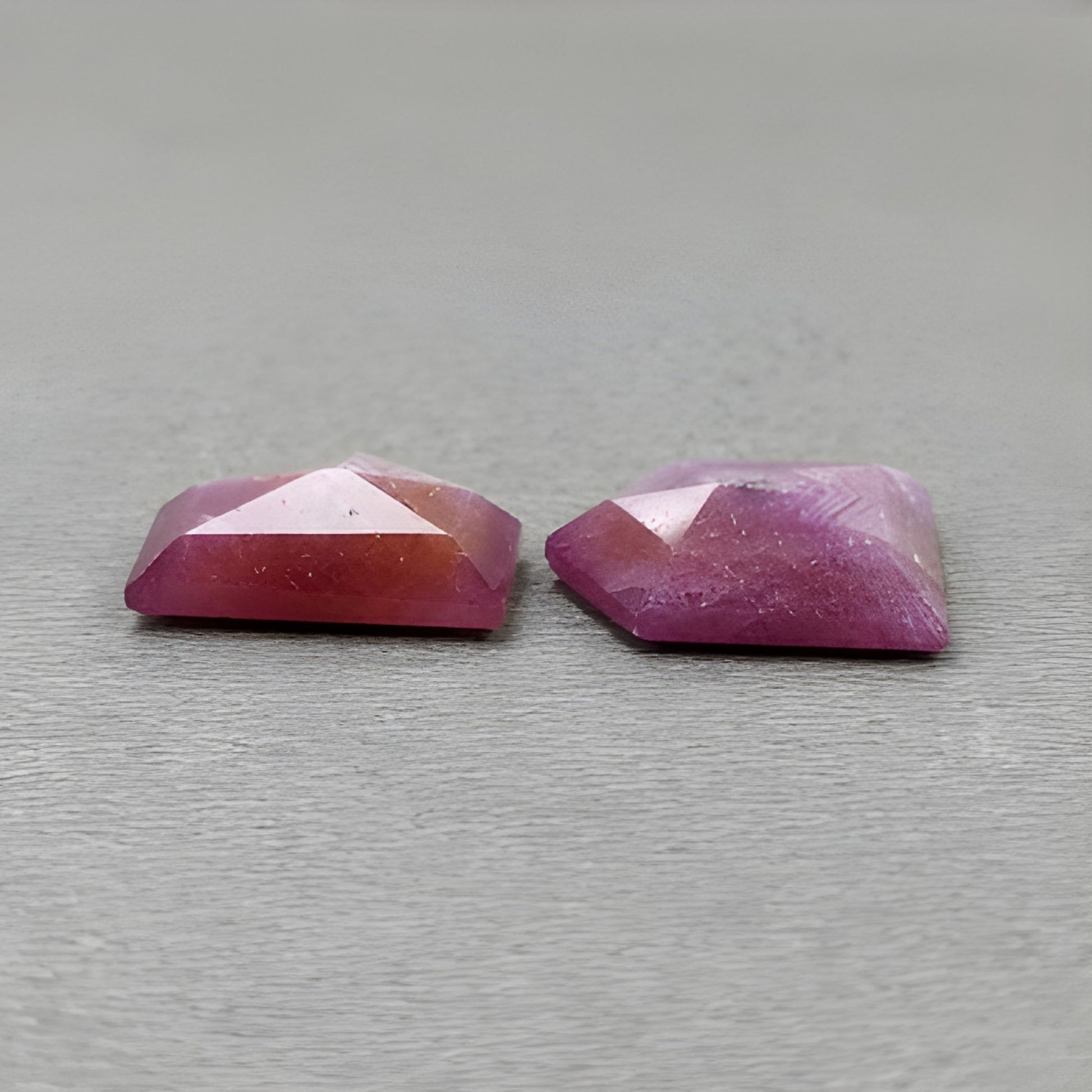 红宝石刻面切割宝石