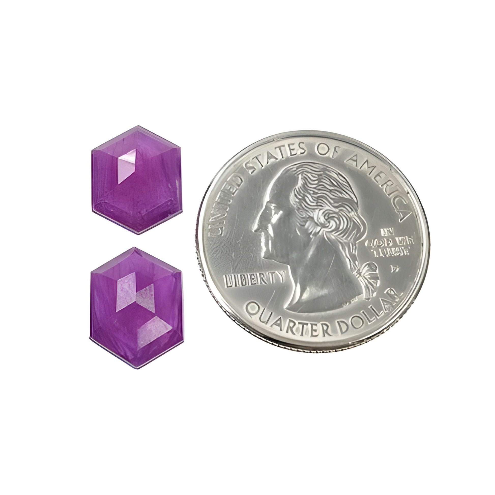 ジュエリー用ルビー ステップカット