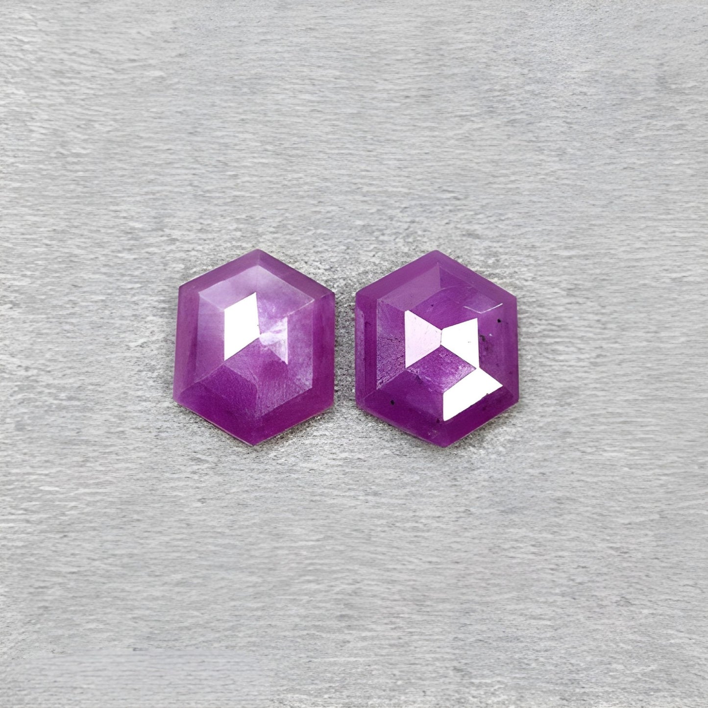 ジュエリー用ルビー ステップカット