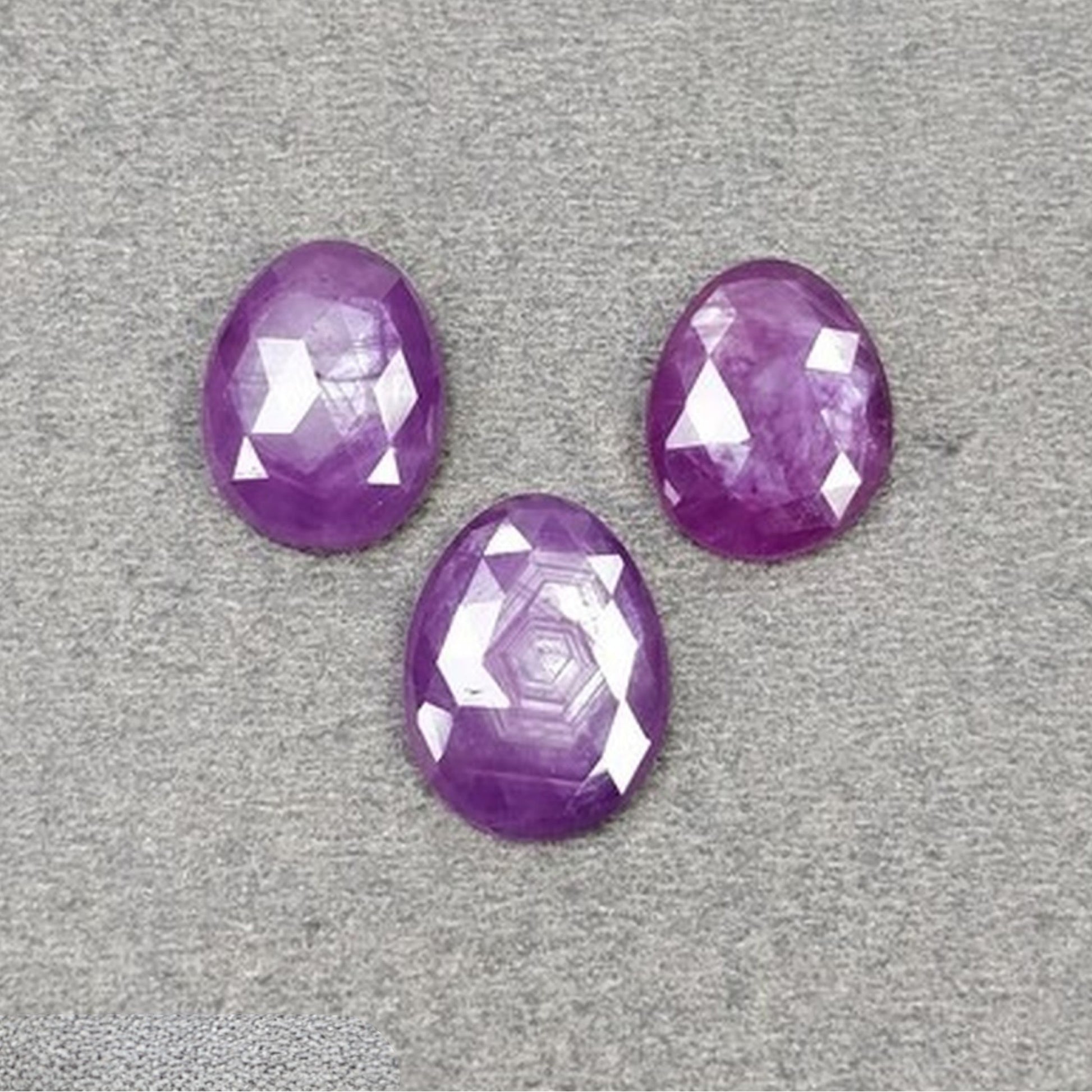 ジュエリー用ルビー ローズカット