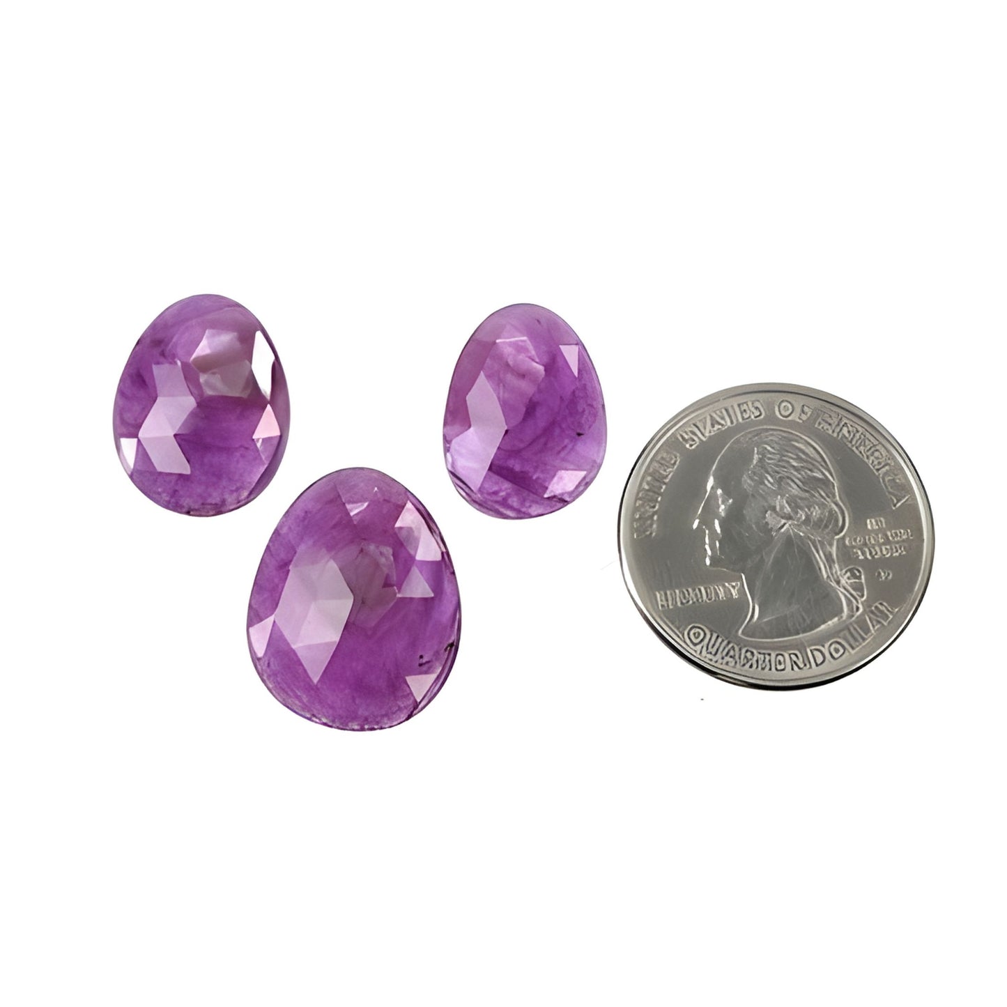 ジュエリー用ルビー ローズカット