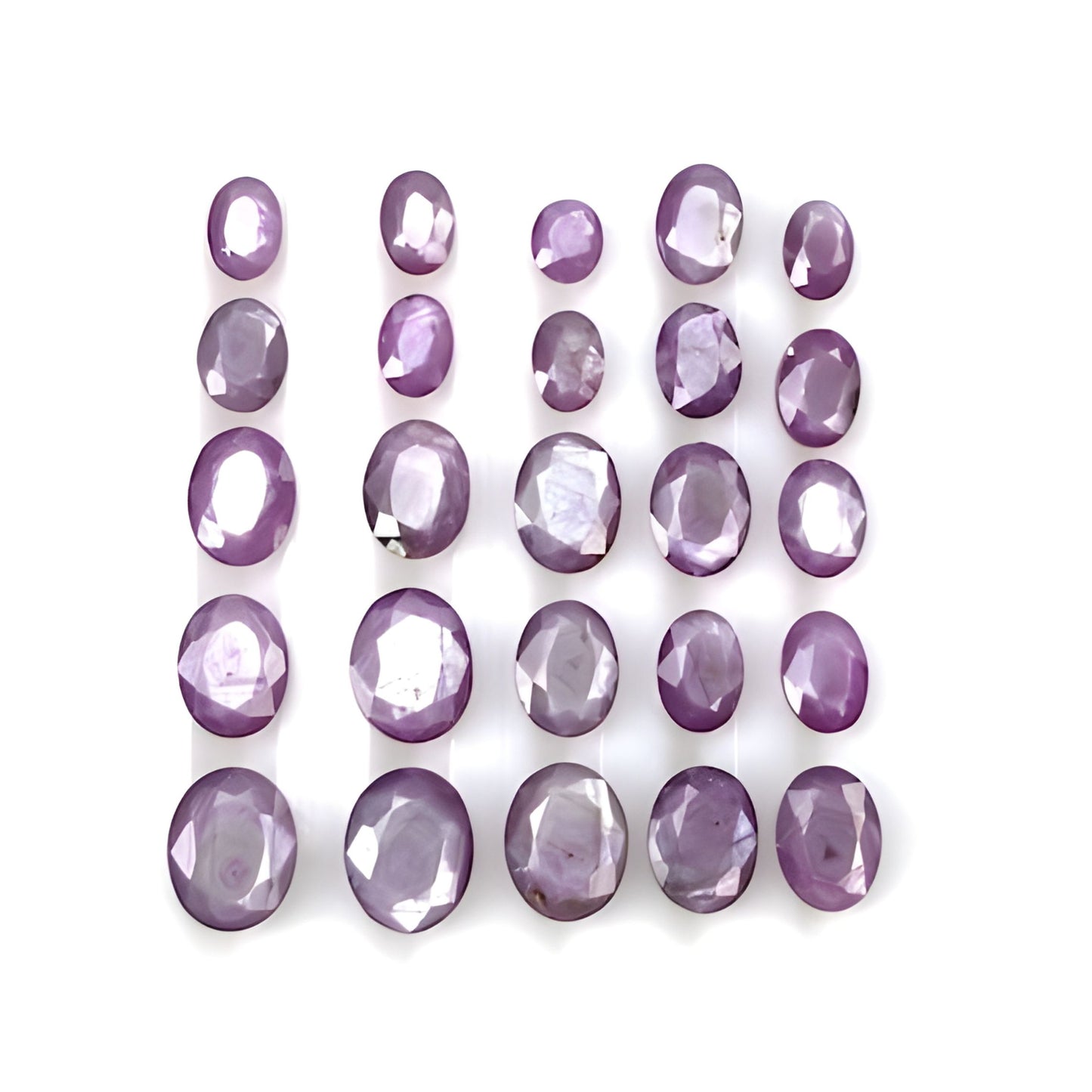 sapphire oval shape faceted cut