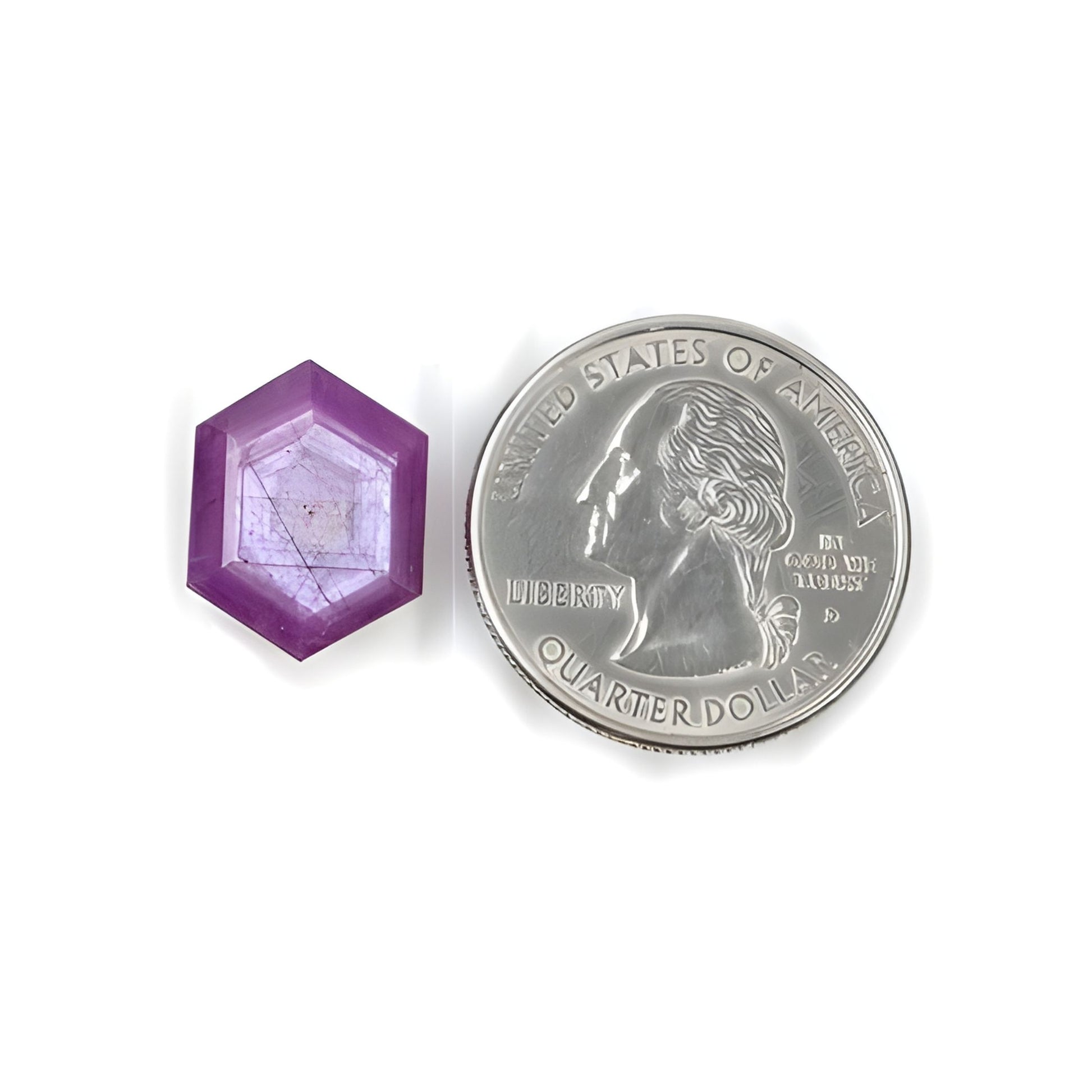 天然未经处理的宝石红宝石