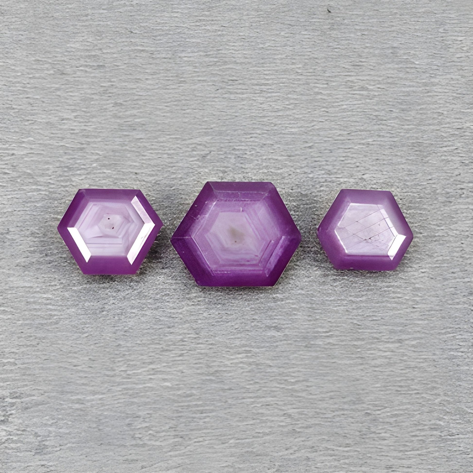 天然未经处理的宝石红宝石