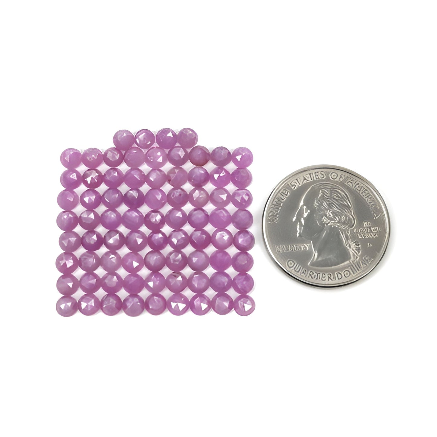 Himbeer-Rubin für Schmuck