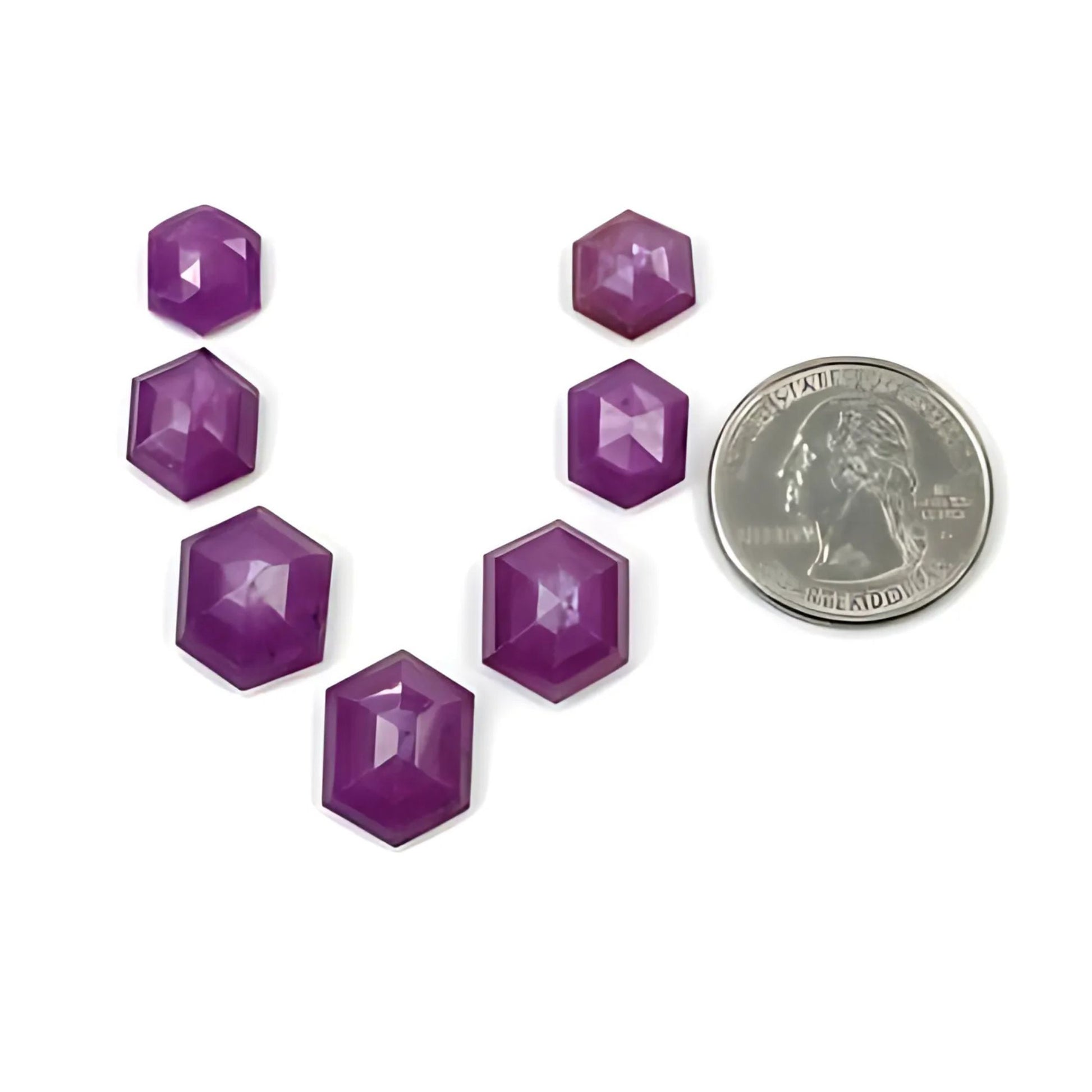 天然の未処理ルビー宝石