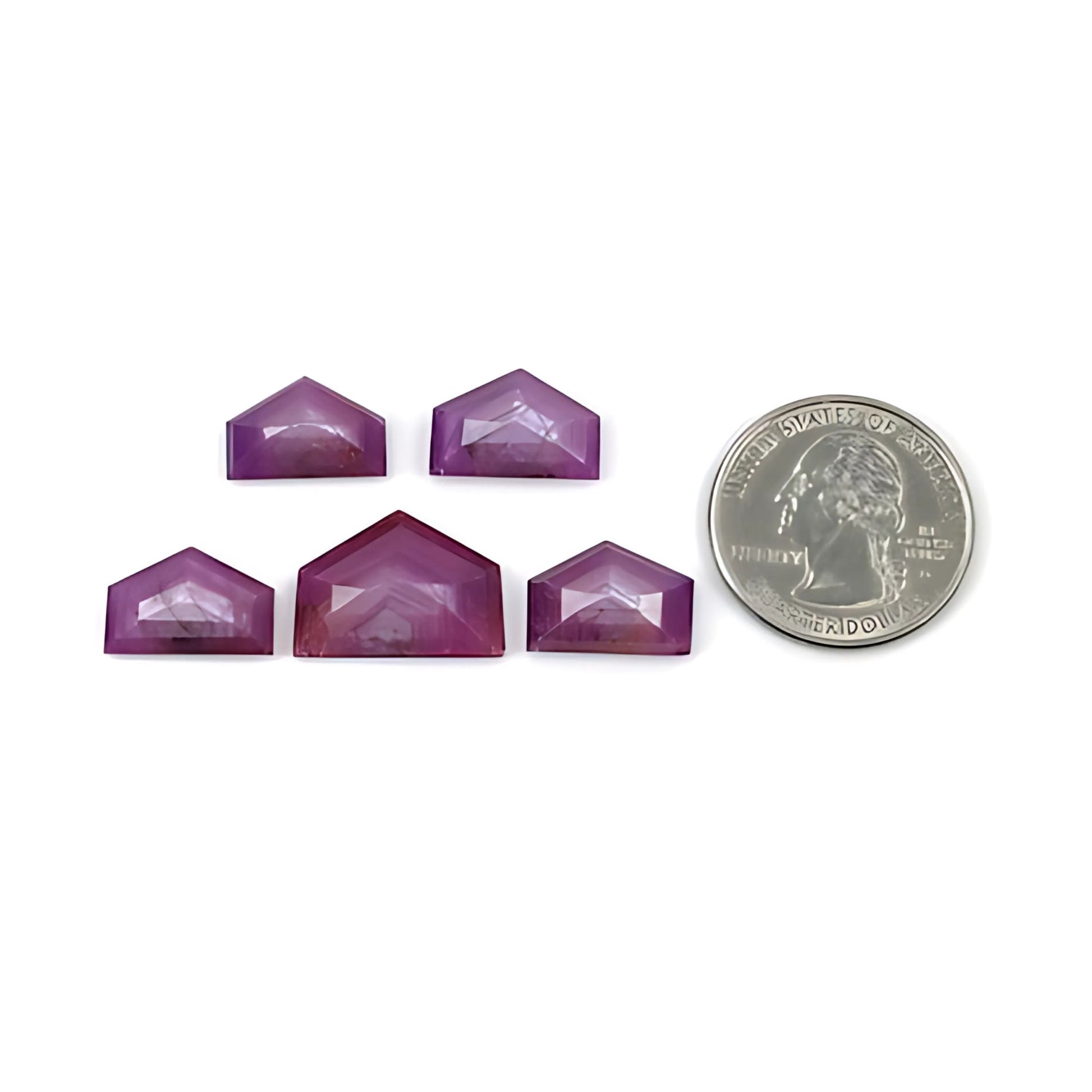 天然の未処理ルビー宝石