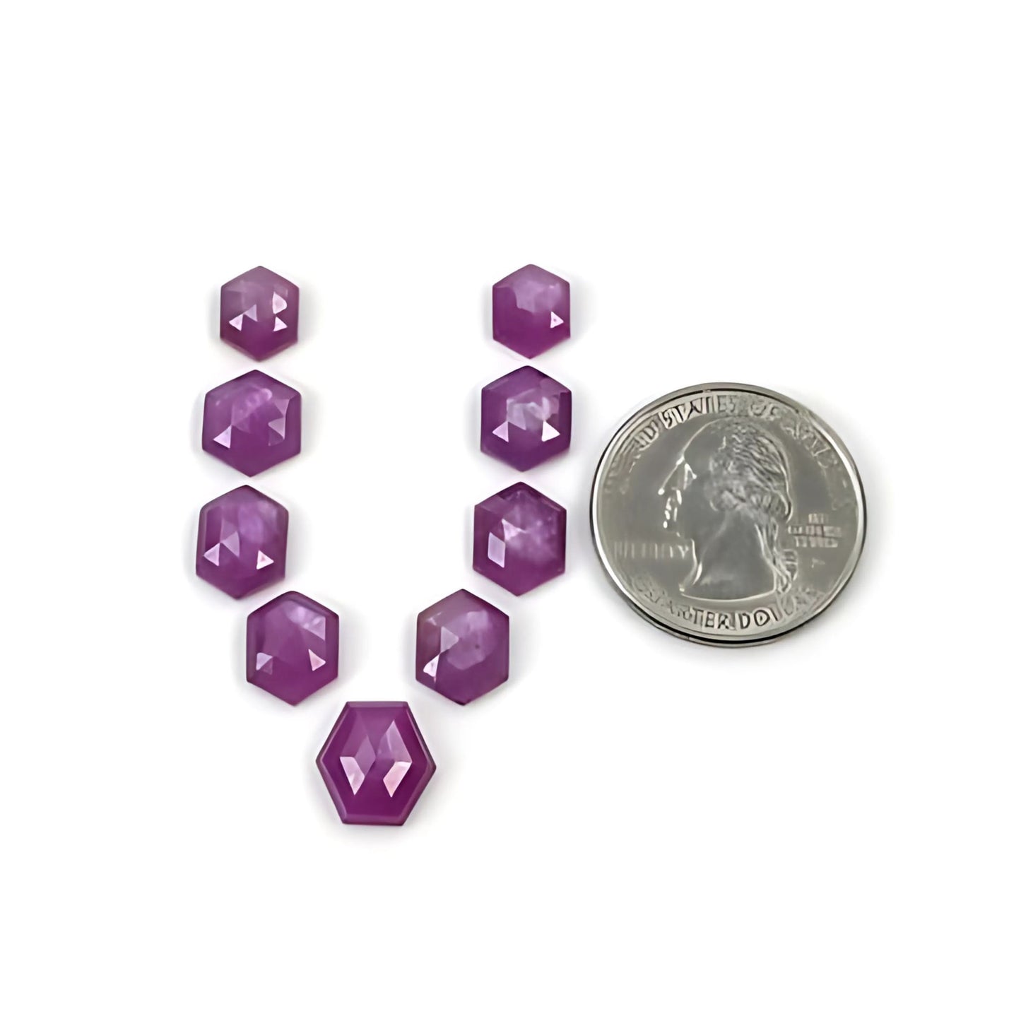 天然の未処理ルビー宝石