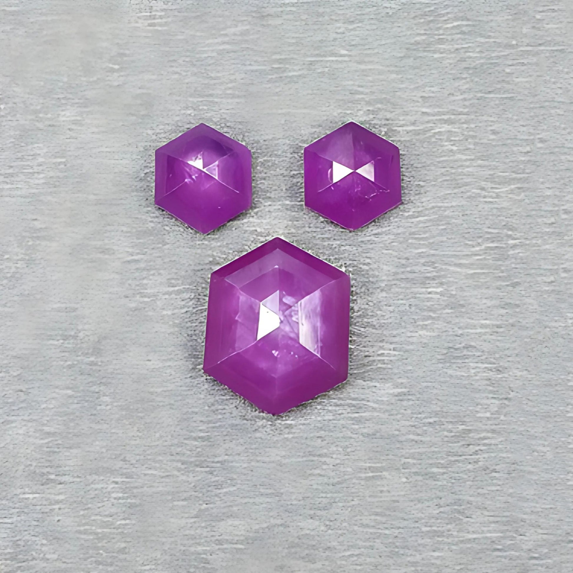 天然未经处理的红宝石