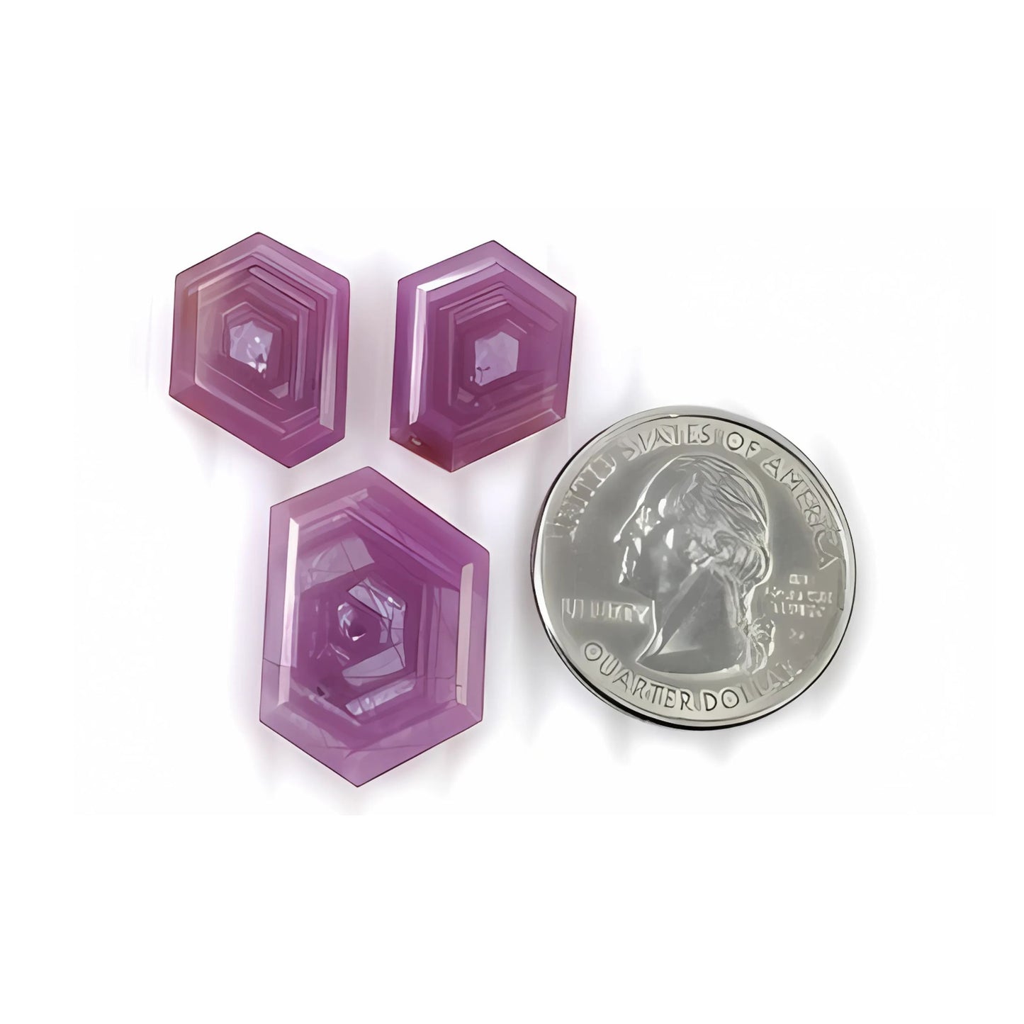 天然の未処理ルビー宝石