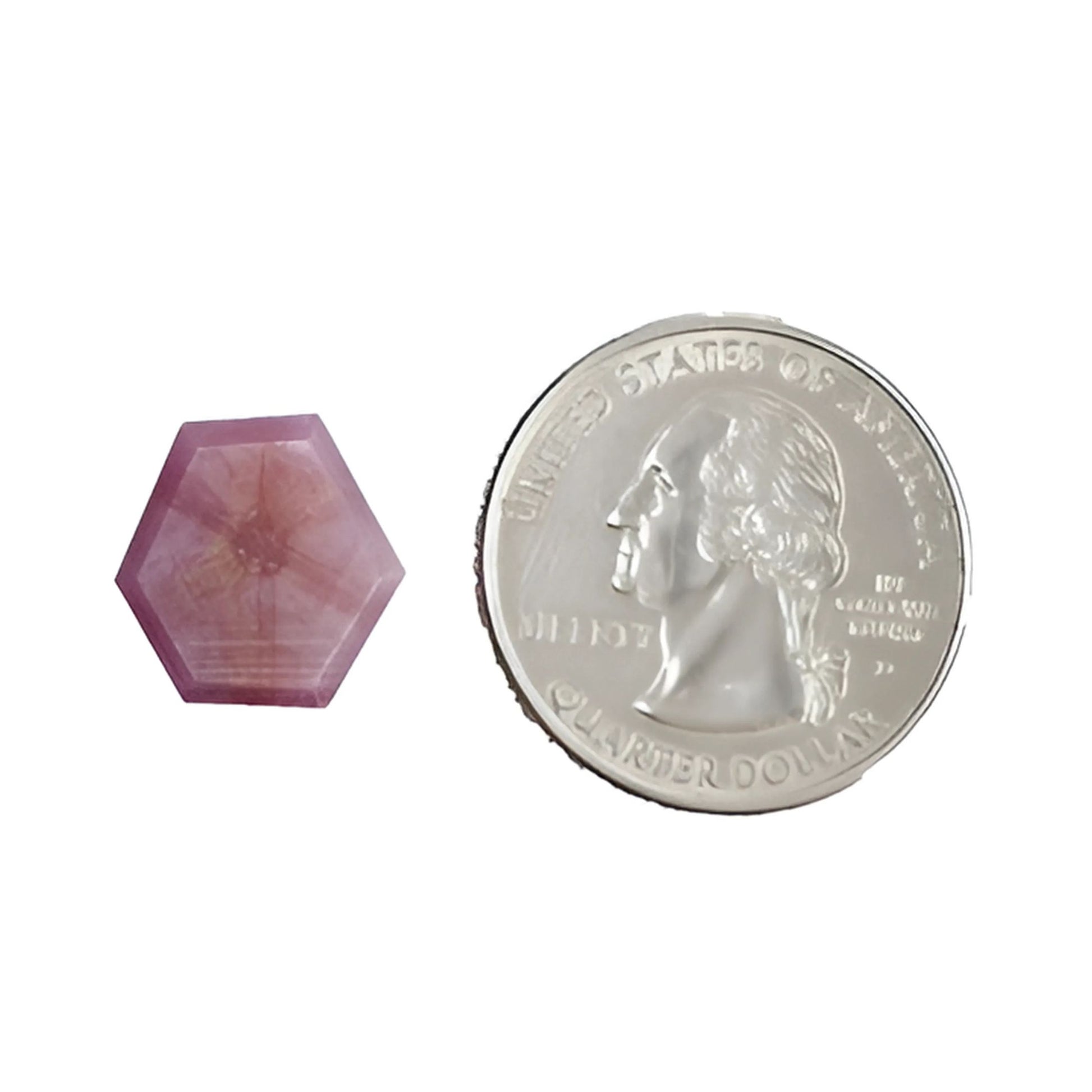 蓝宝石 trapiche 天然宝石