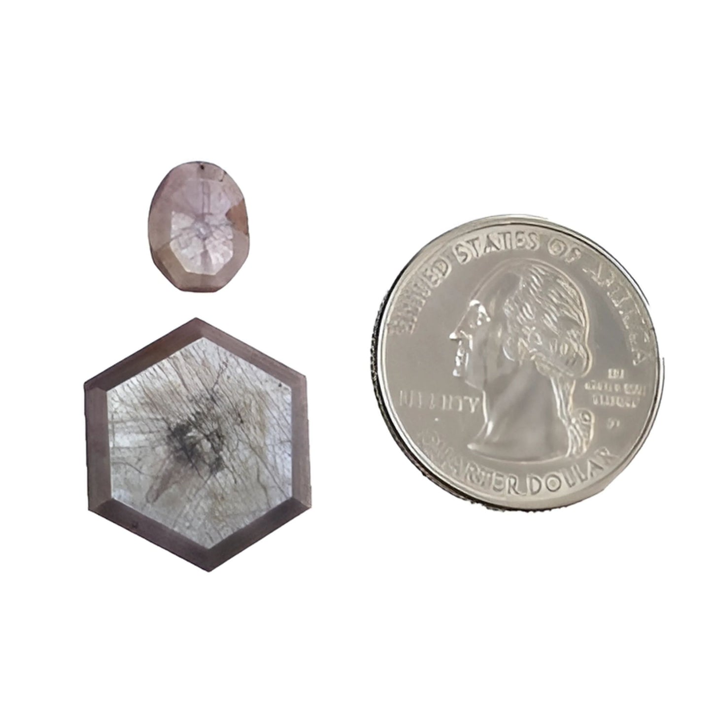 蓝宝石刻面切割宝石