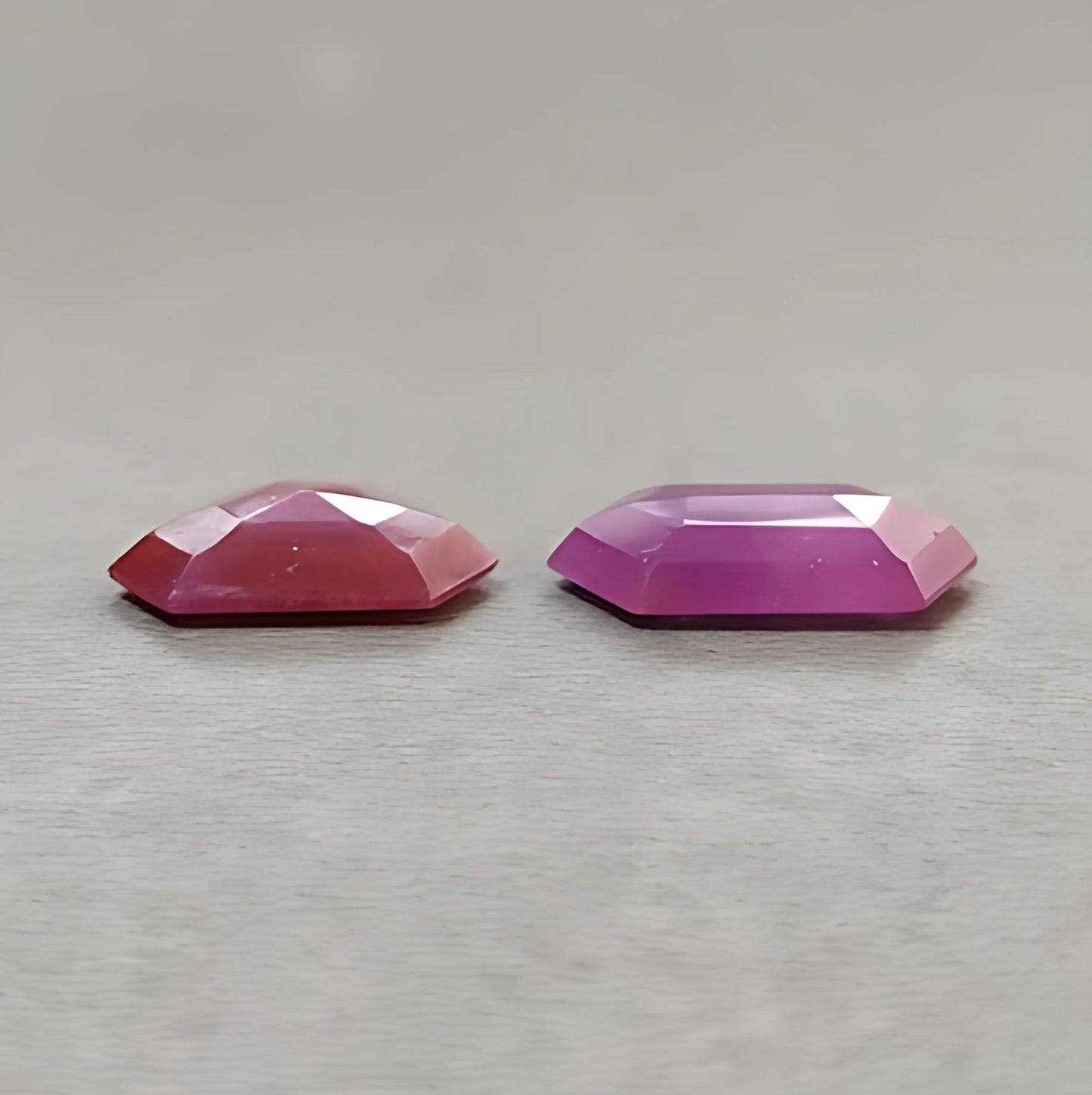 rubis framboise pierre précieuse naturelle