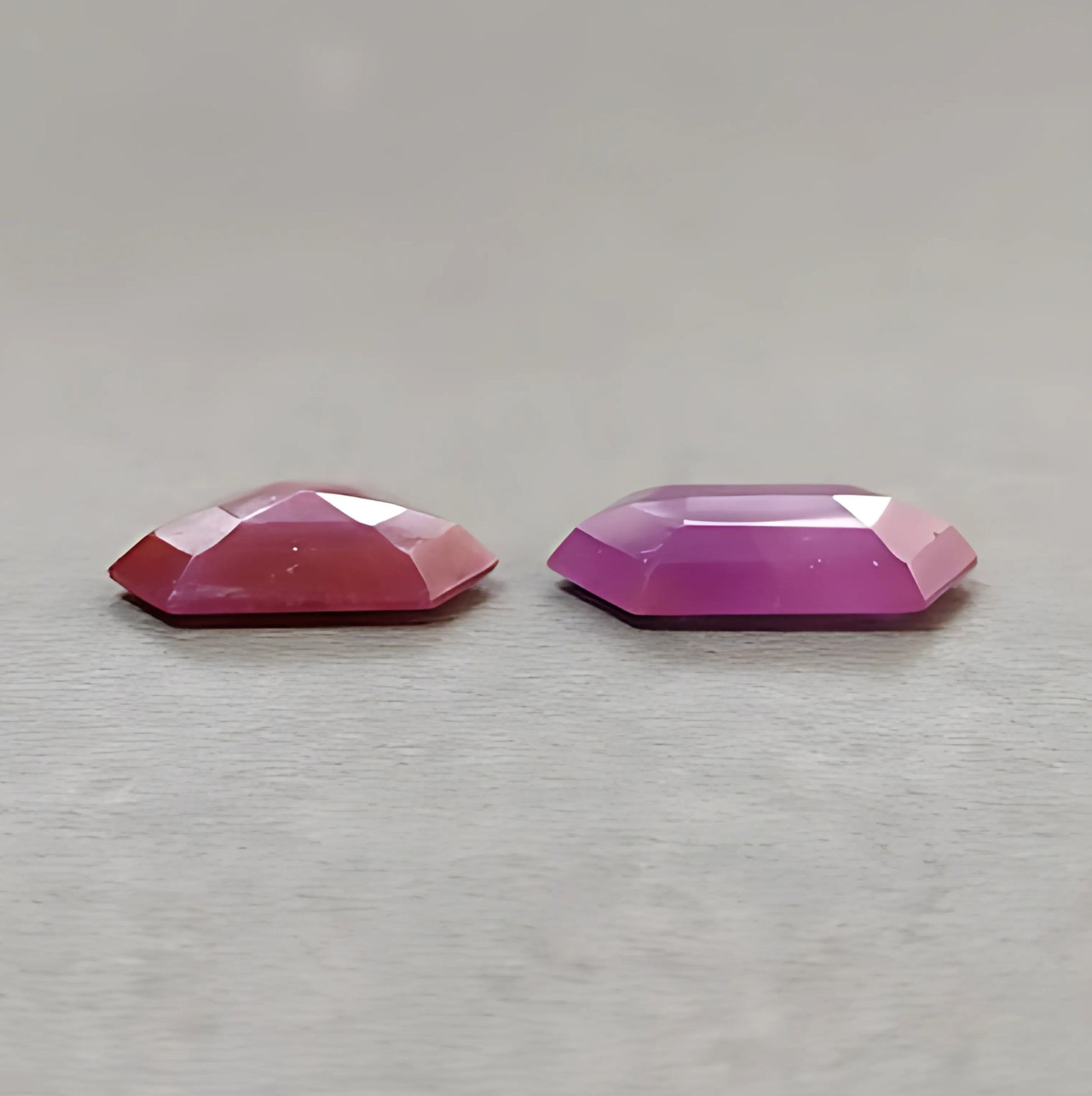 rubis framboise pierre précieuse naturelle