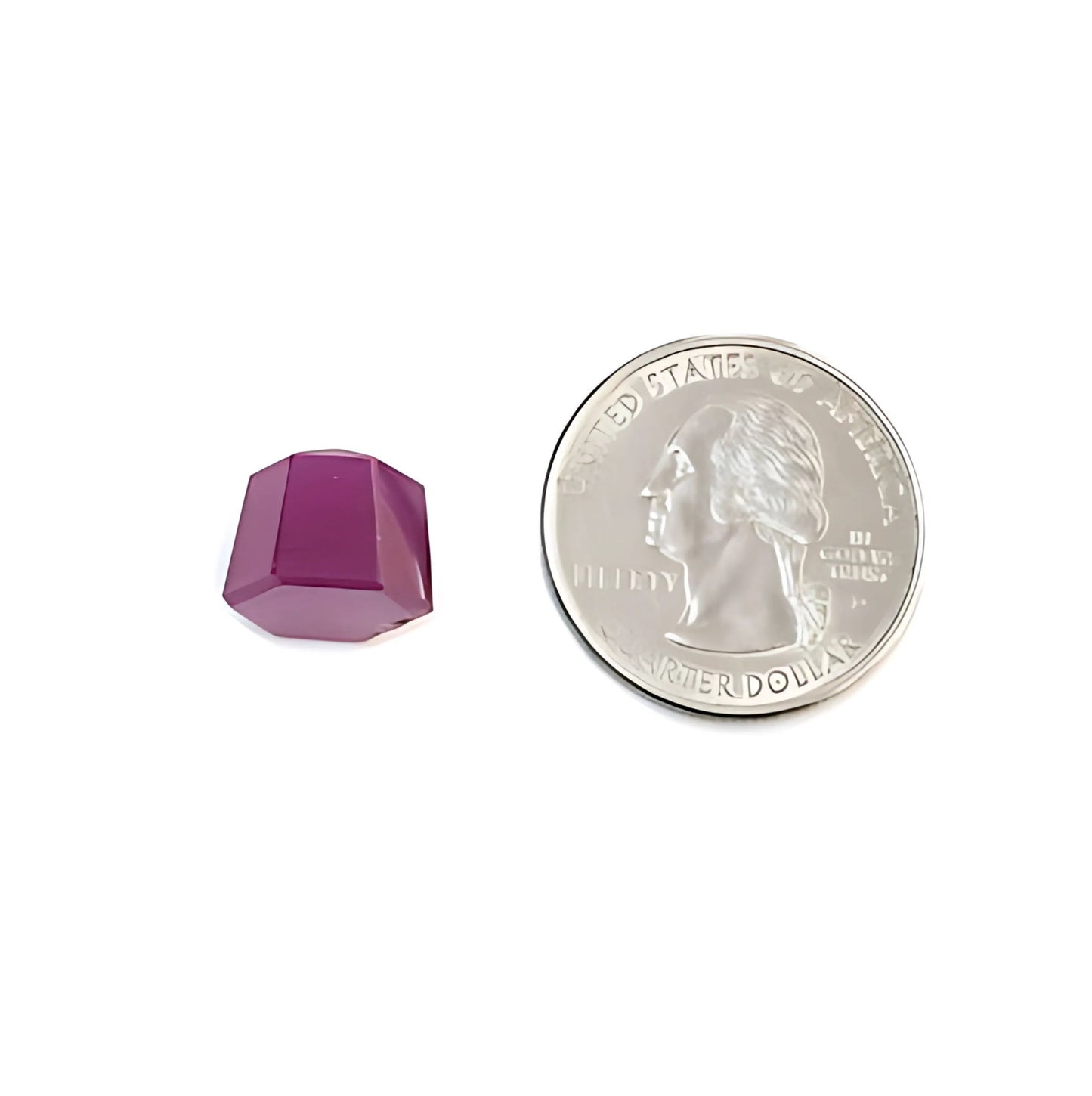 natürlicher, unbehandelter Rubin-Edelstein