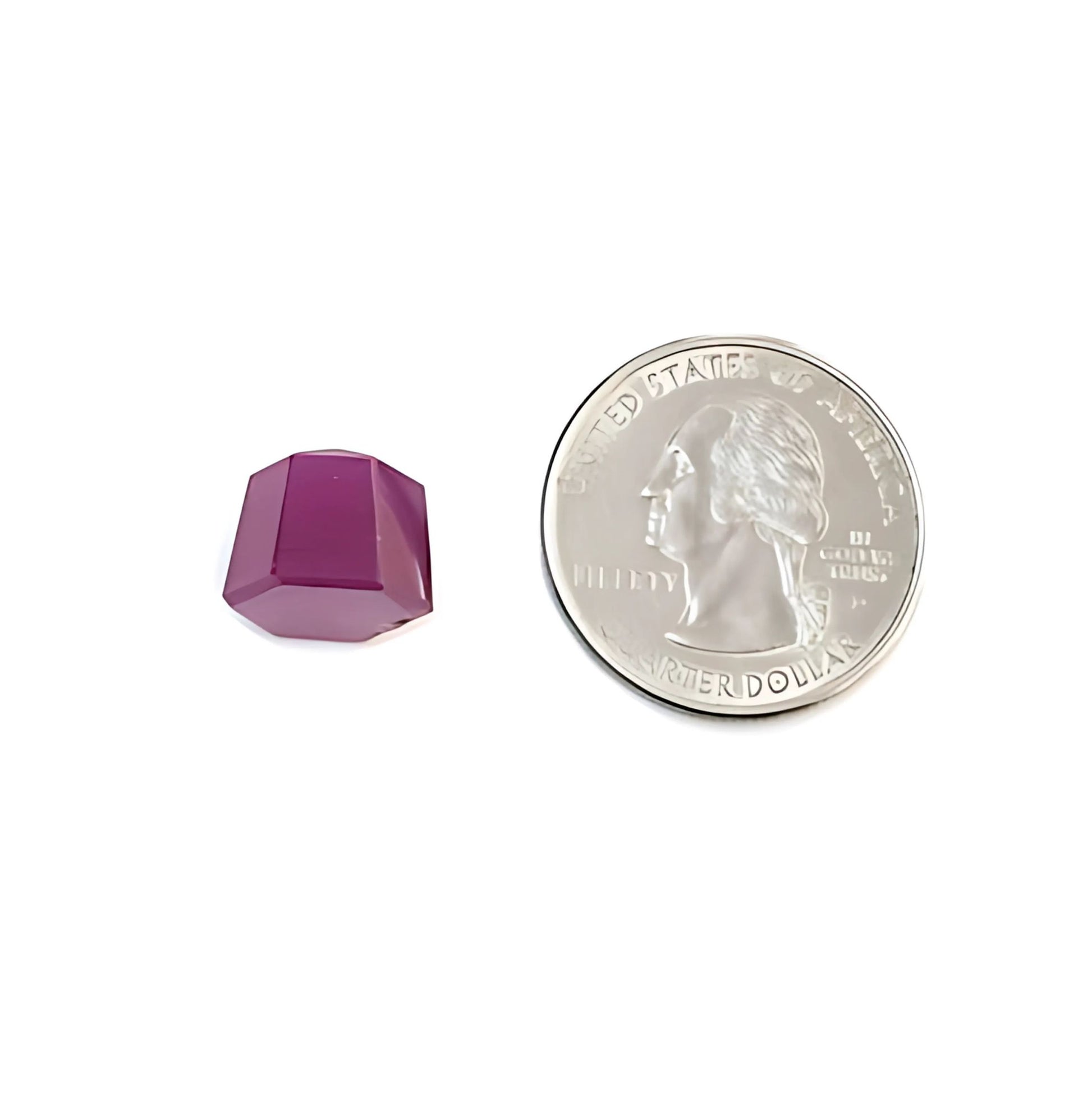 natürlicher, unbehandelter Rubin-Edelstein