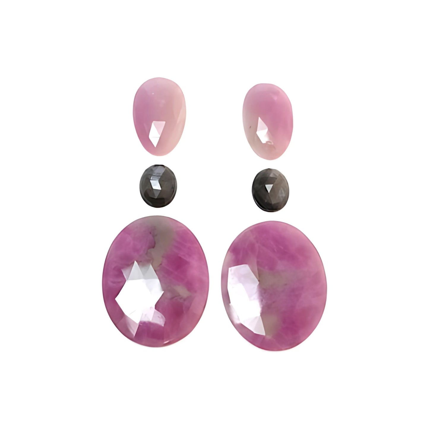 Natürlicher rosa Saphir