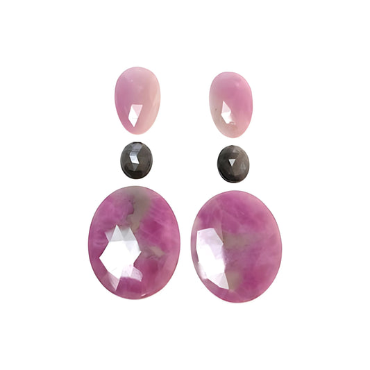 Natürlicher rosa Saphir