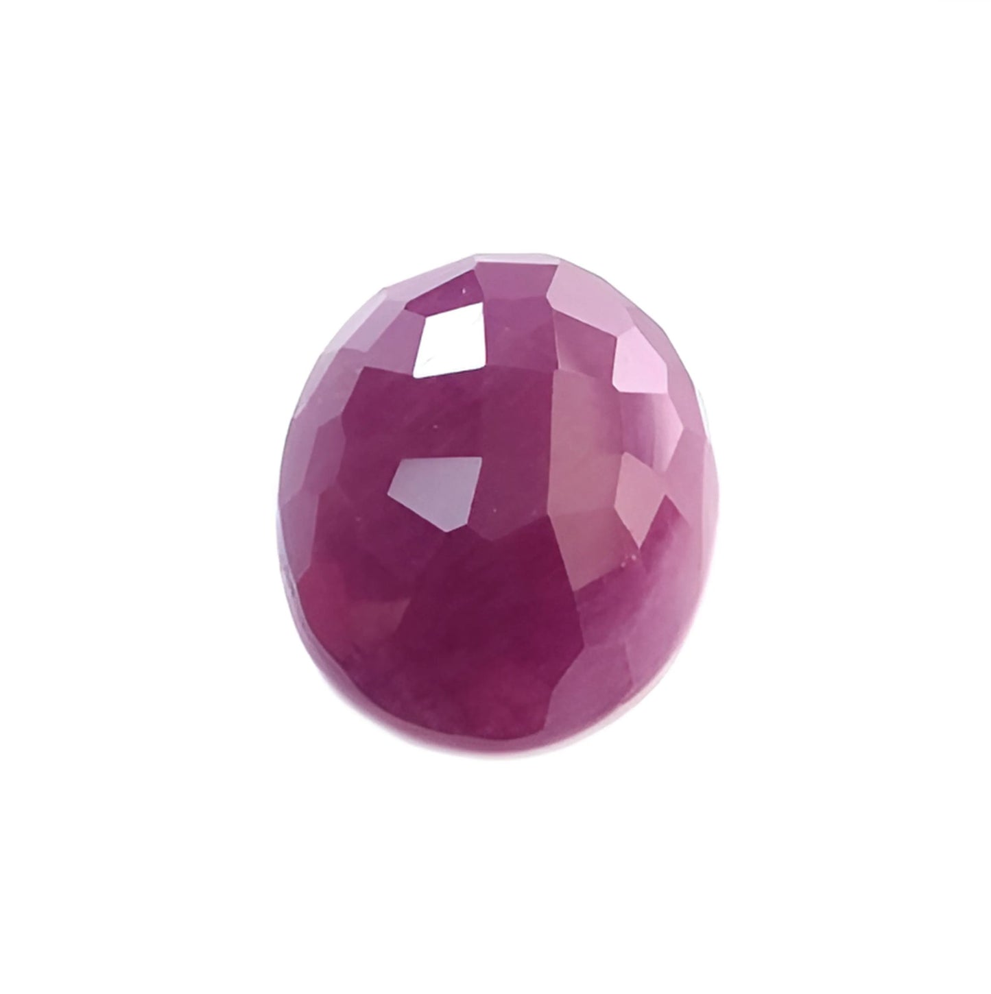 Hammer Cut Ruby Gemstone