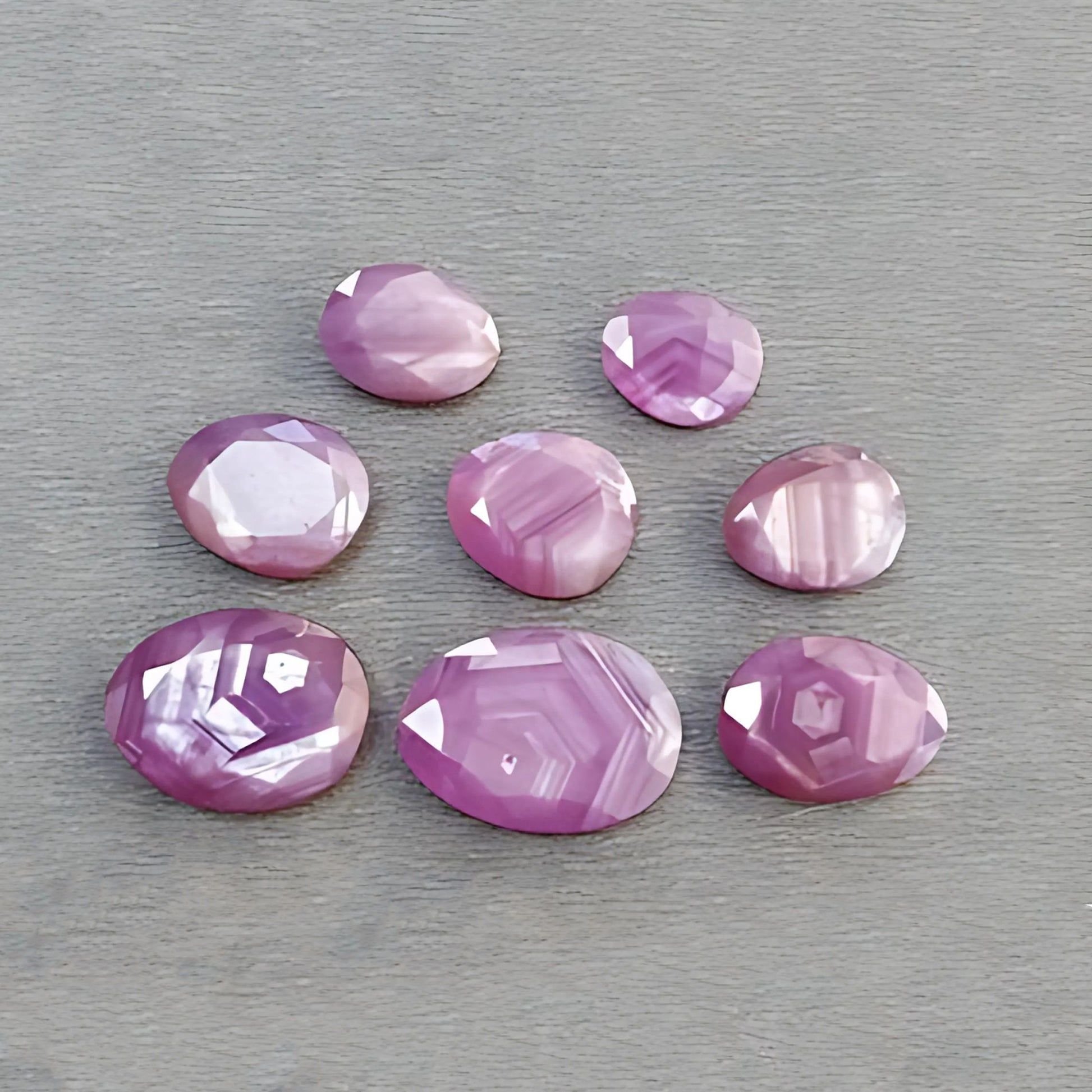 Faceted Raspberry Ruby