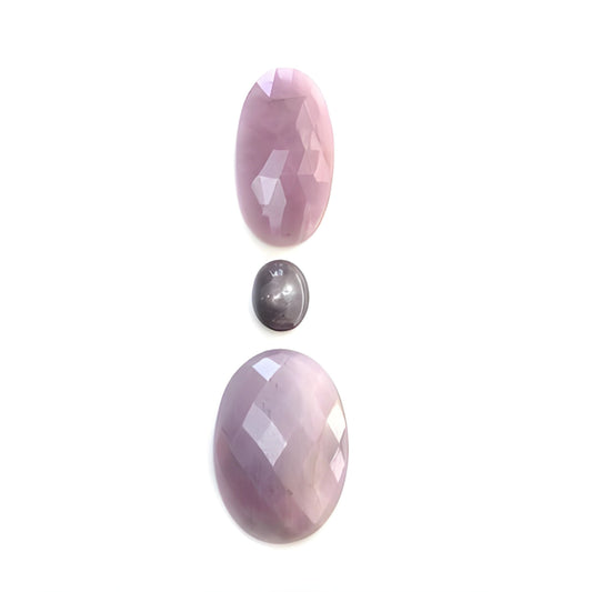 Zaffiro rosa sfaccettato