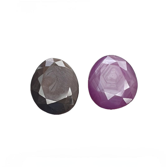 Pietra preziosa zaffiro lampone