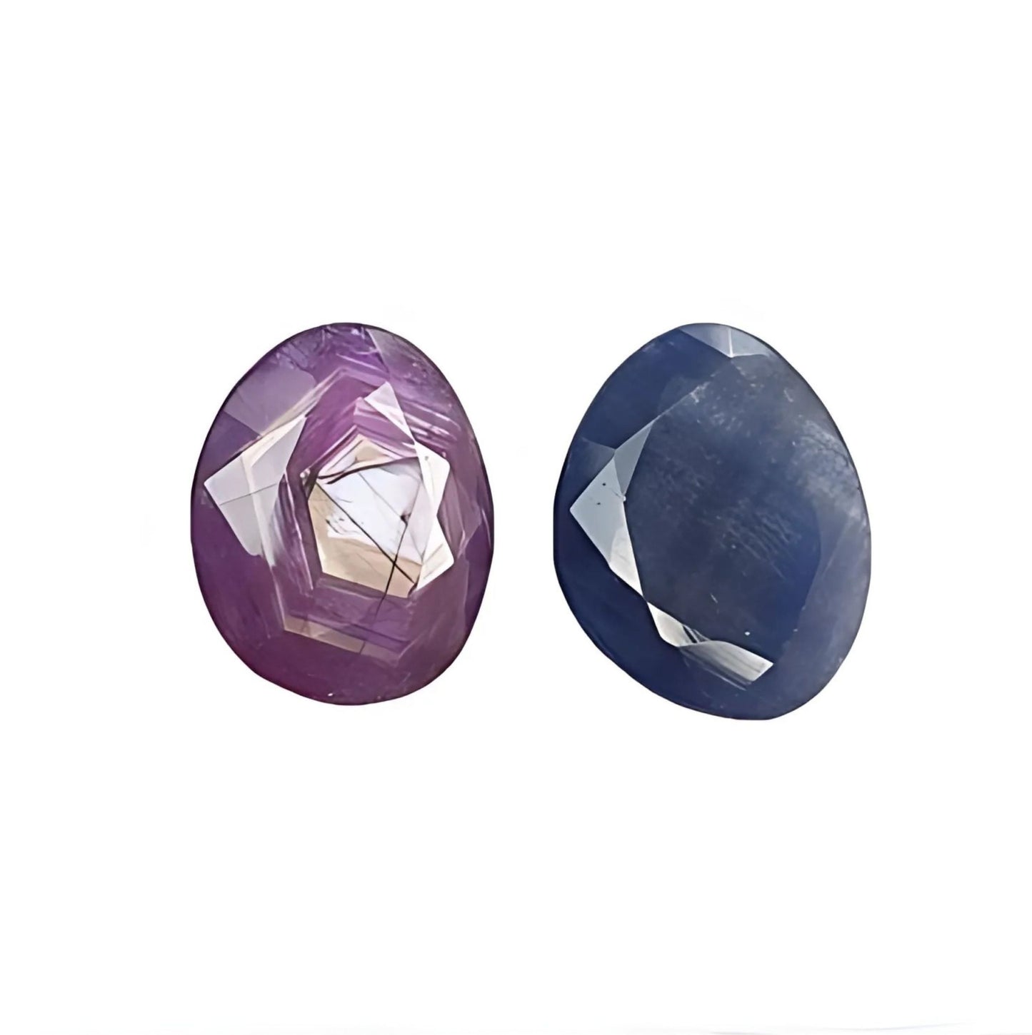 Piedra preciosa de zafiro natural