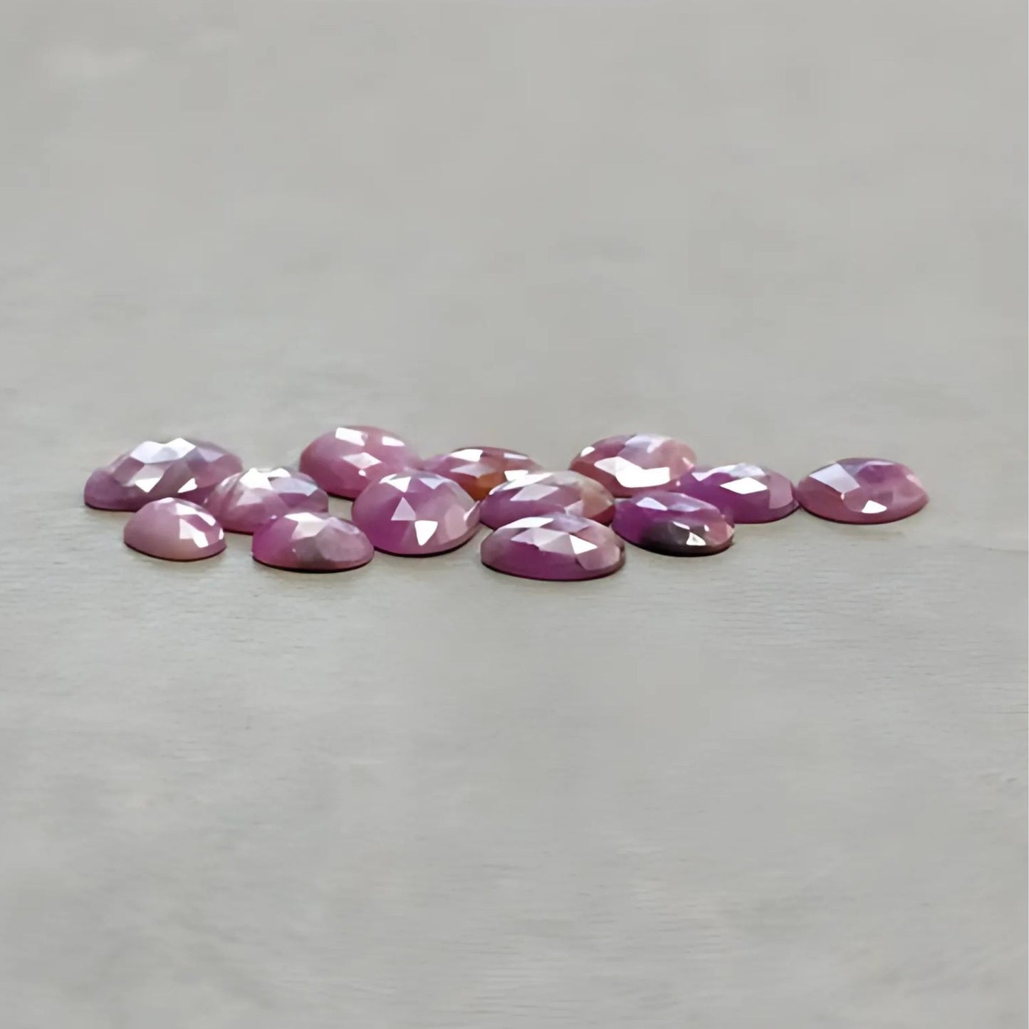 Flat Back Ruby Cut