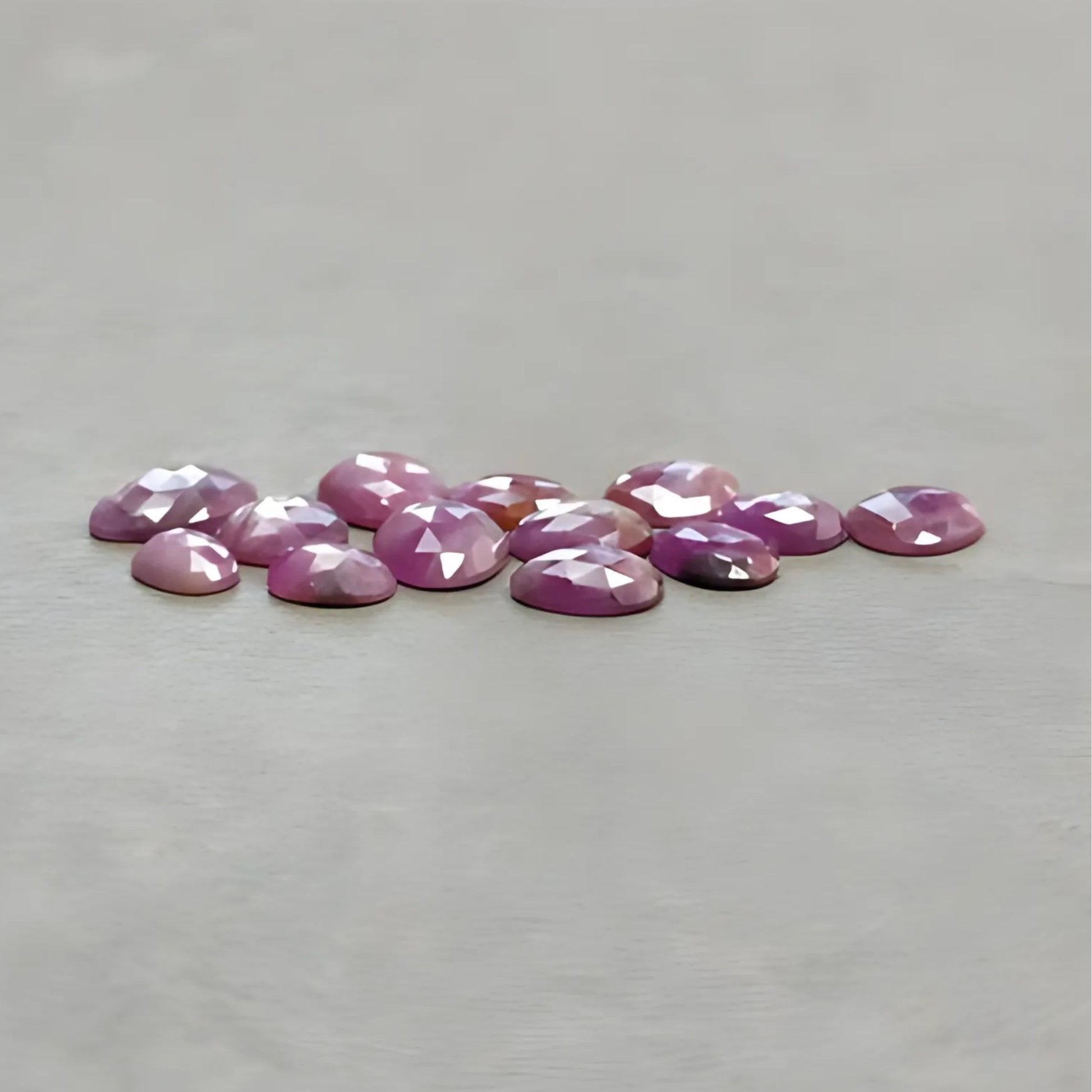Flat Back Ruby Cut