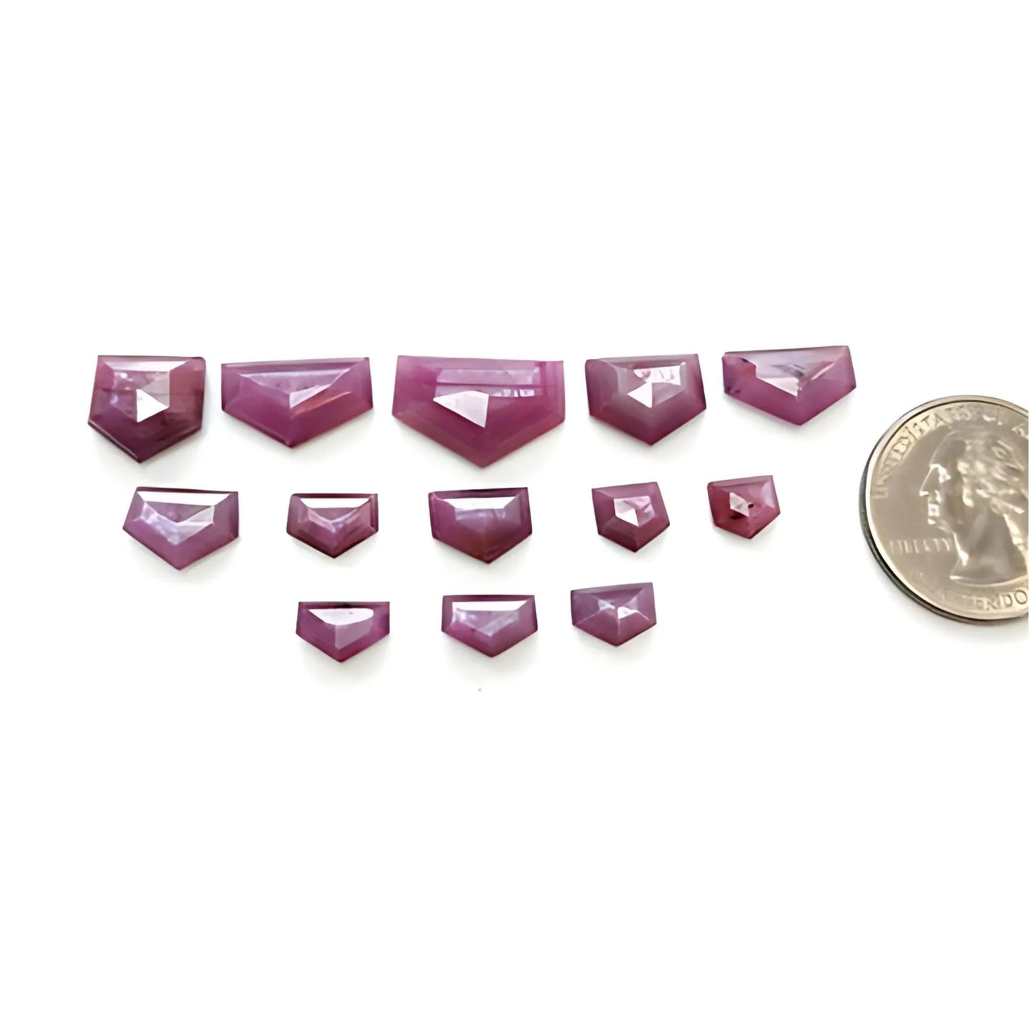 Step Cut Pink Sapphire
