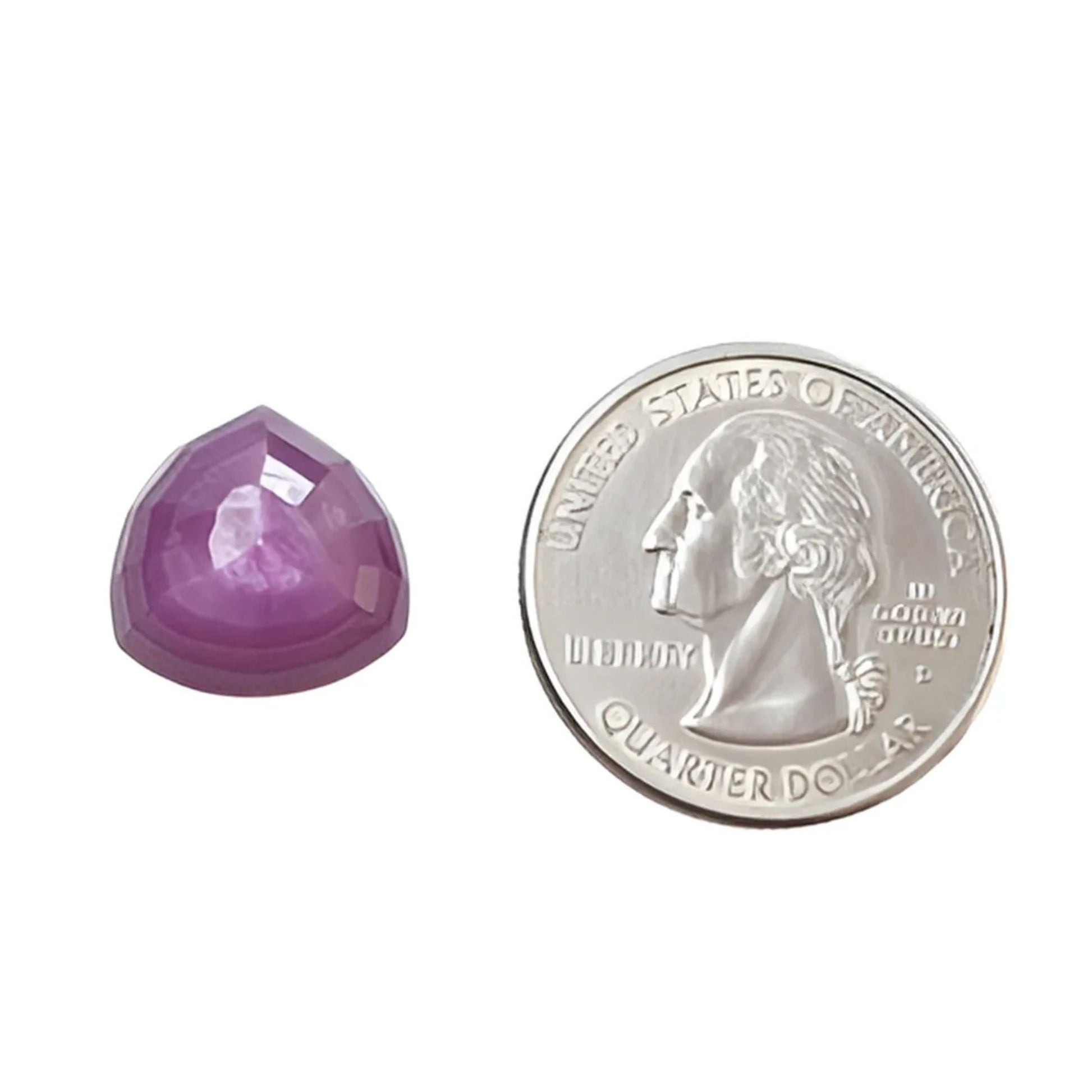 Faceted Ruby Gemstone