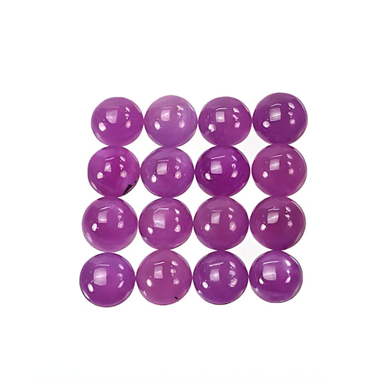 pink sapphire round shape cabochon