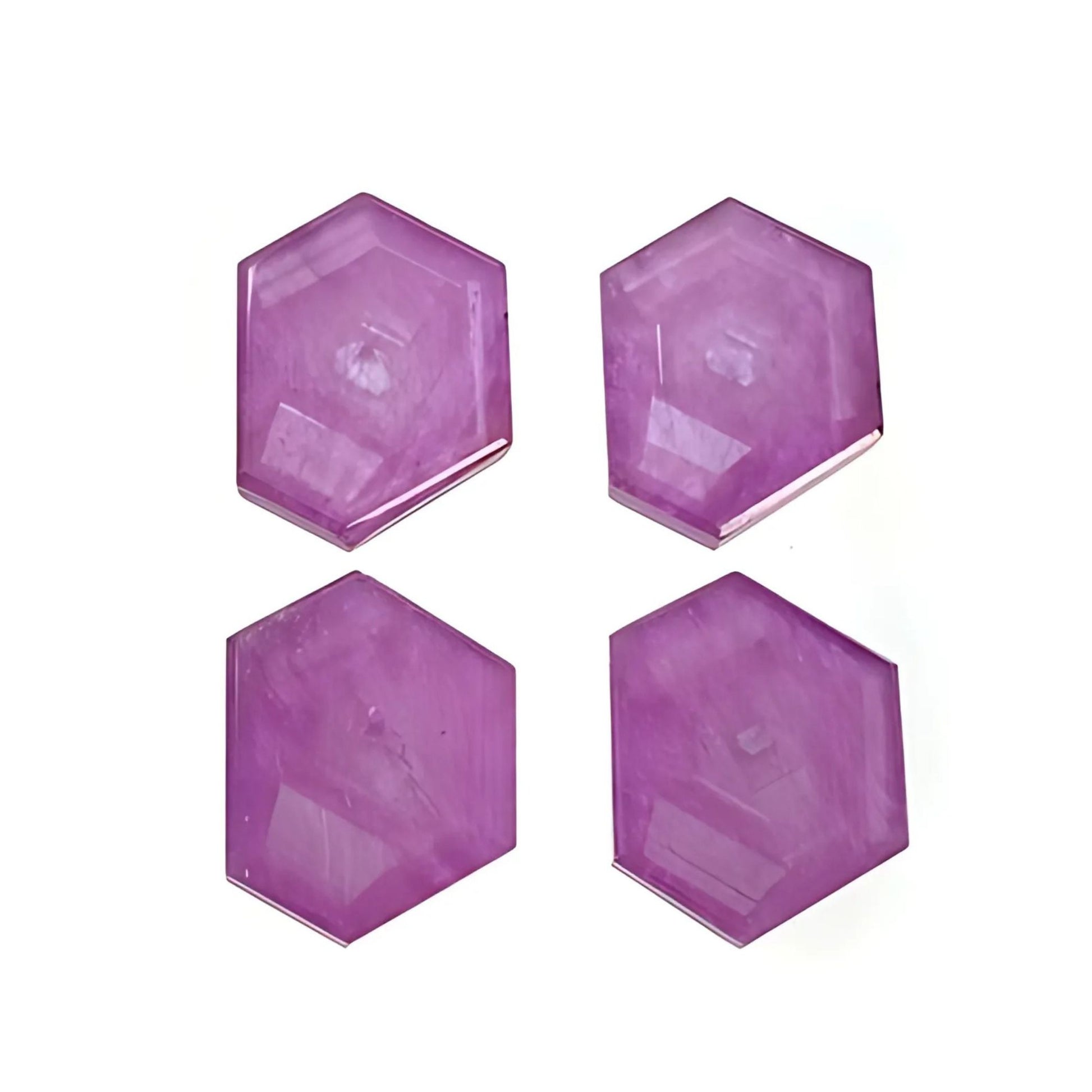 rosemary ruby hexagon flat slices
