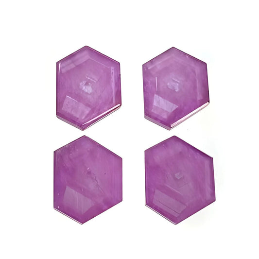 rosemary ruby hexagon flat slices