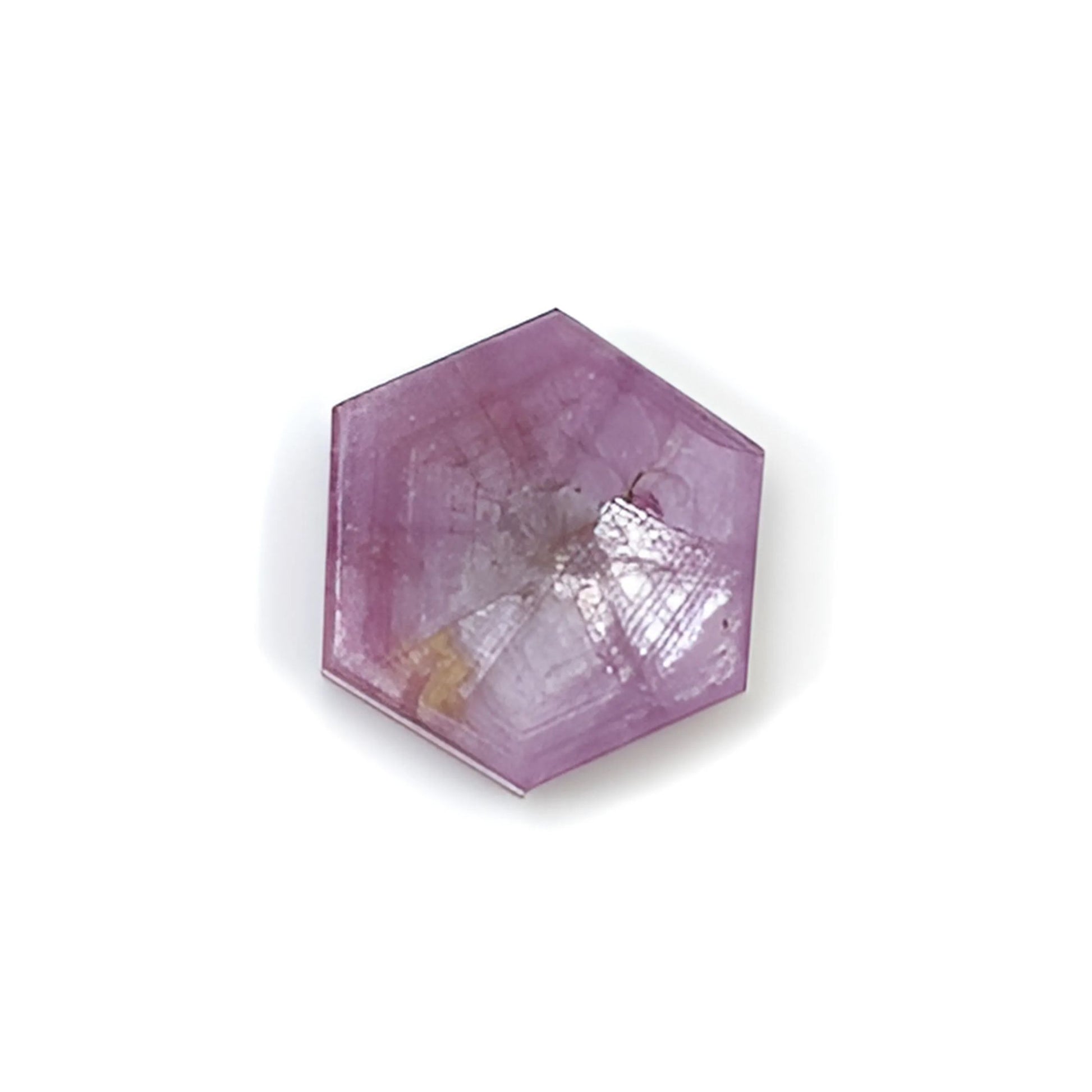 rosemary ruby hexagon shape flt slices