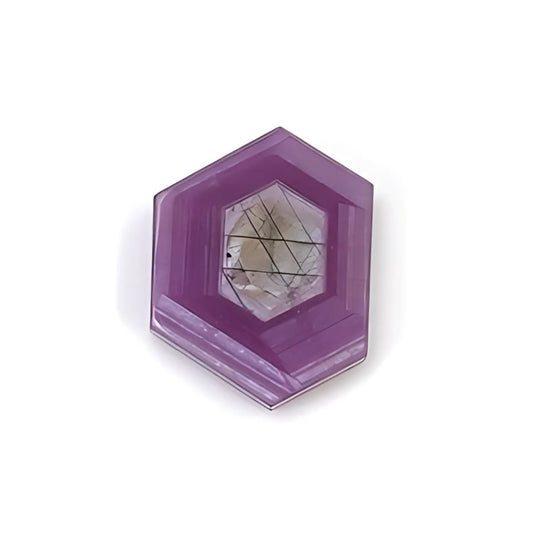 rosemary ruby hexagon shape flat slices