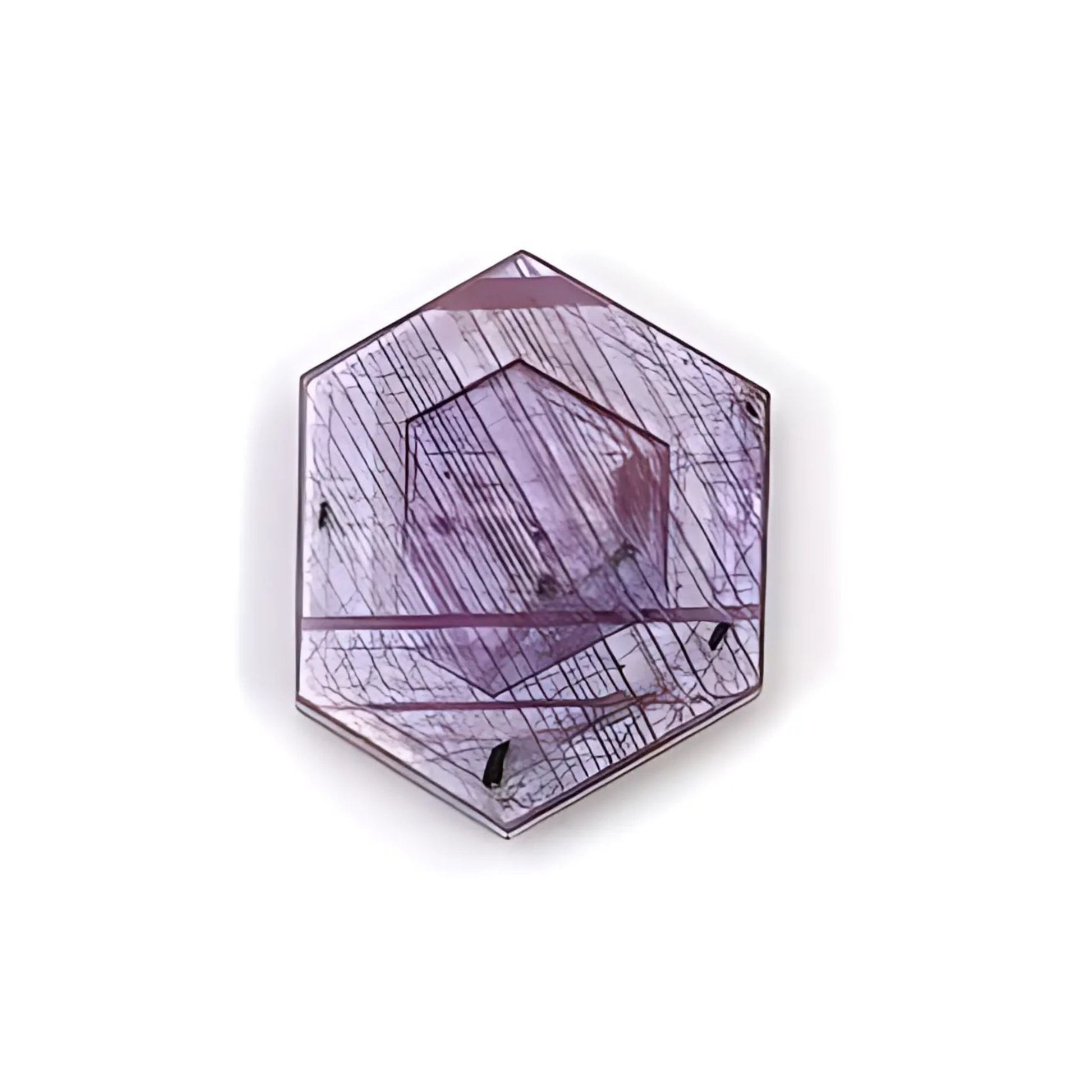 rosemary ruby hexagon shape flat slices